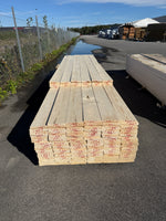 Paket Finsågade Brädor 22x170mm 3,60–4,80m 156st (Andra Sortering)