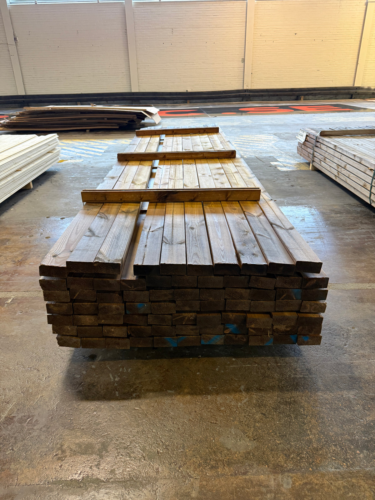 Paket Tryckimpregnerade Reglar 45×95 mm C14 3,90 m – 76 st NTR-AB
