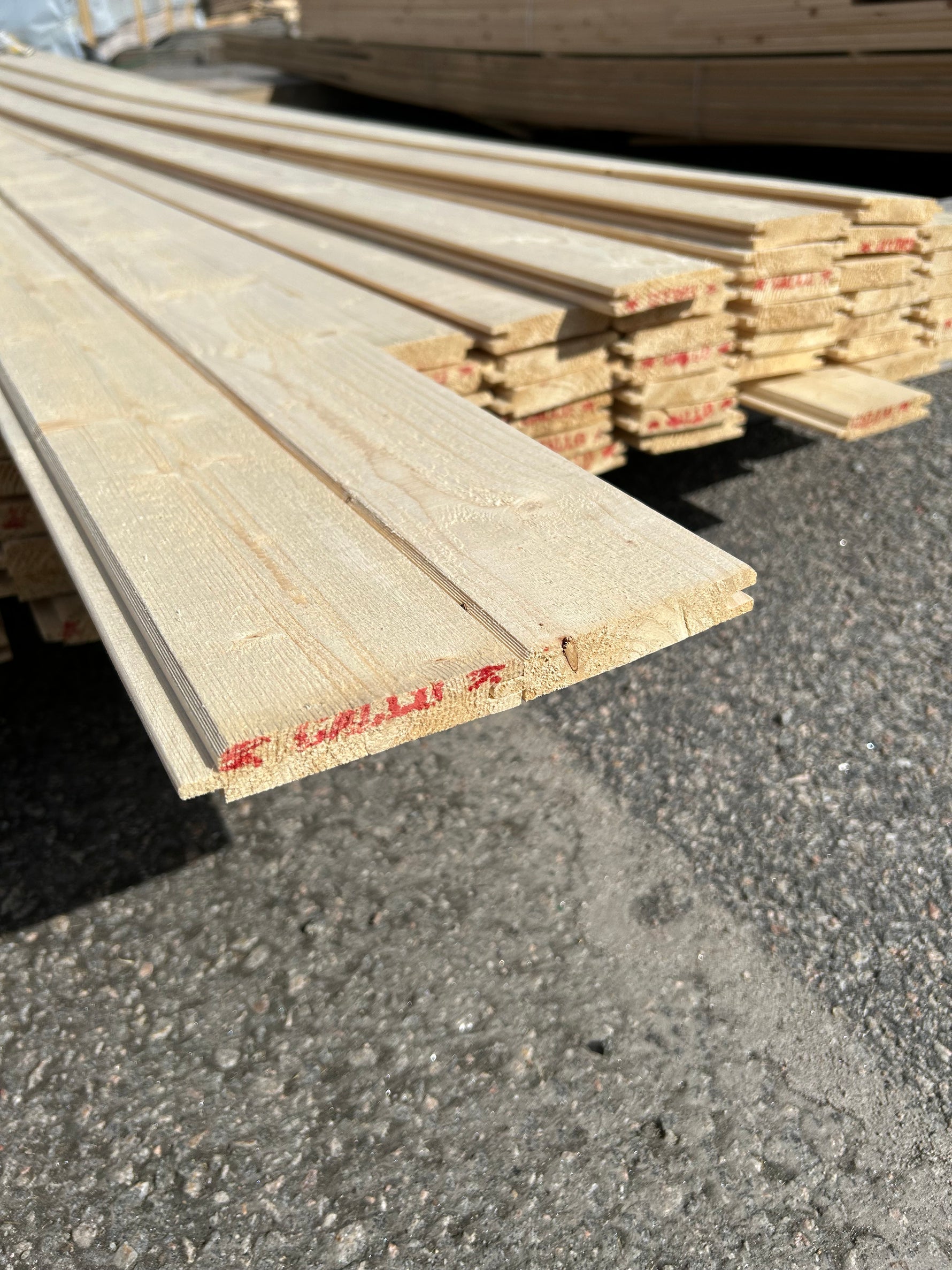 Paket Dubbelfasspont 17x95mm 73st 3.90m Obehandlad