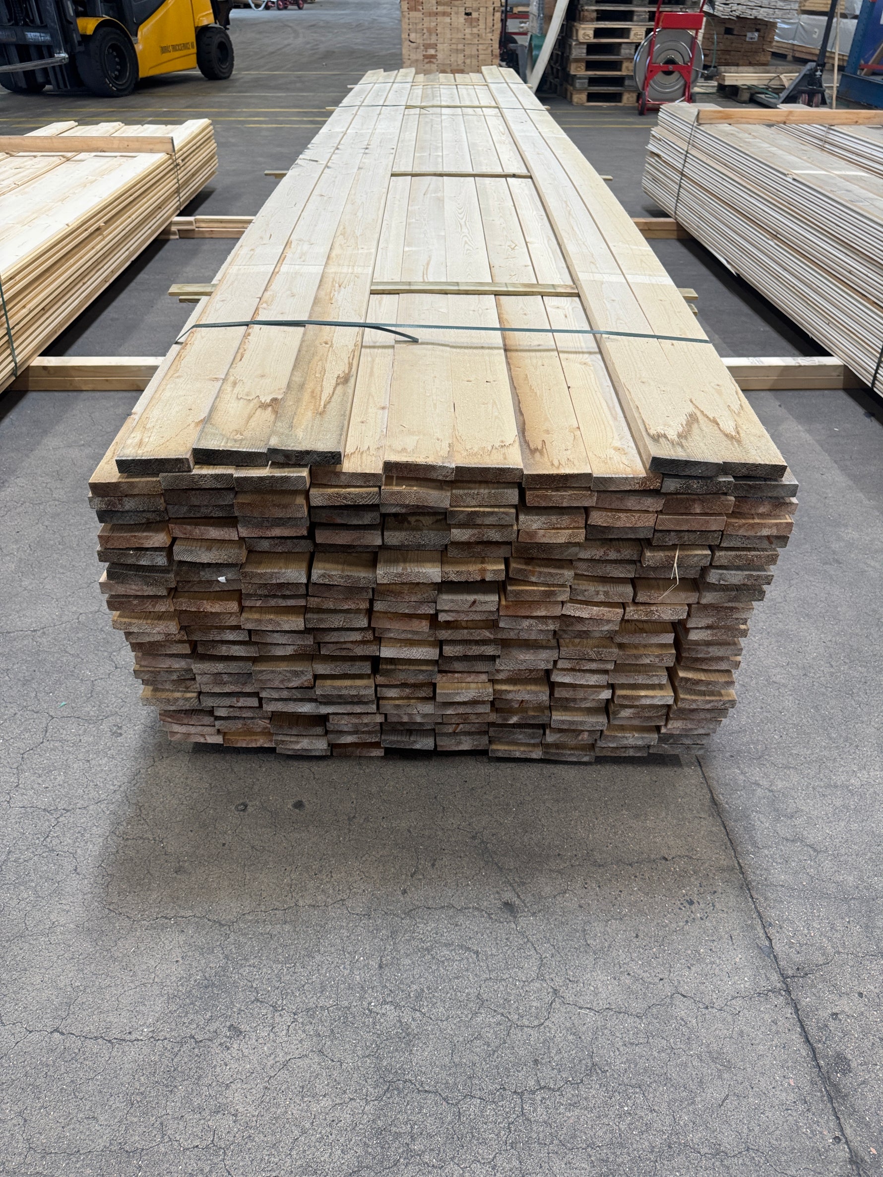 Paket Finsågade Brädor 22x95mm 5,40m – 195 st Väderbitna