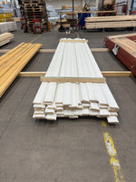 Paket Ytterpanel Dubbelfas Fals 22x120mm 4,50m – 53 st Vit