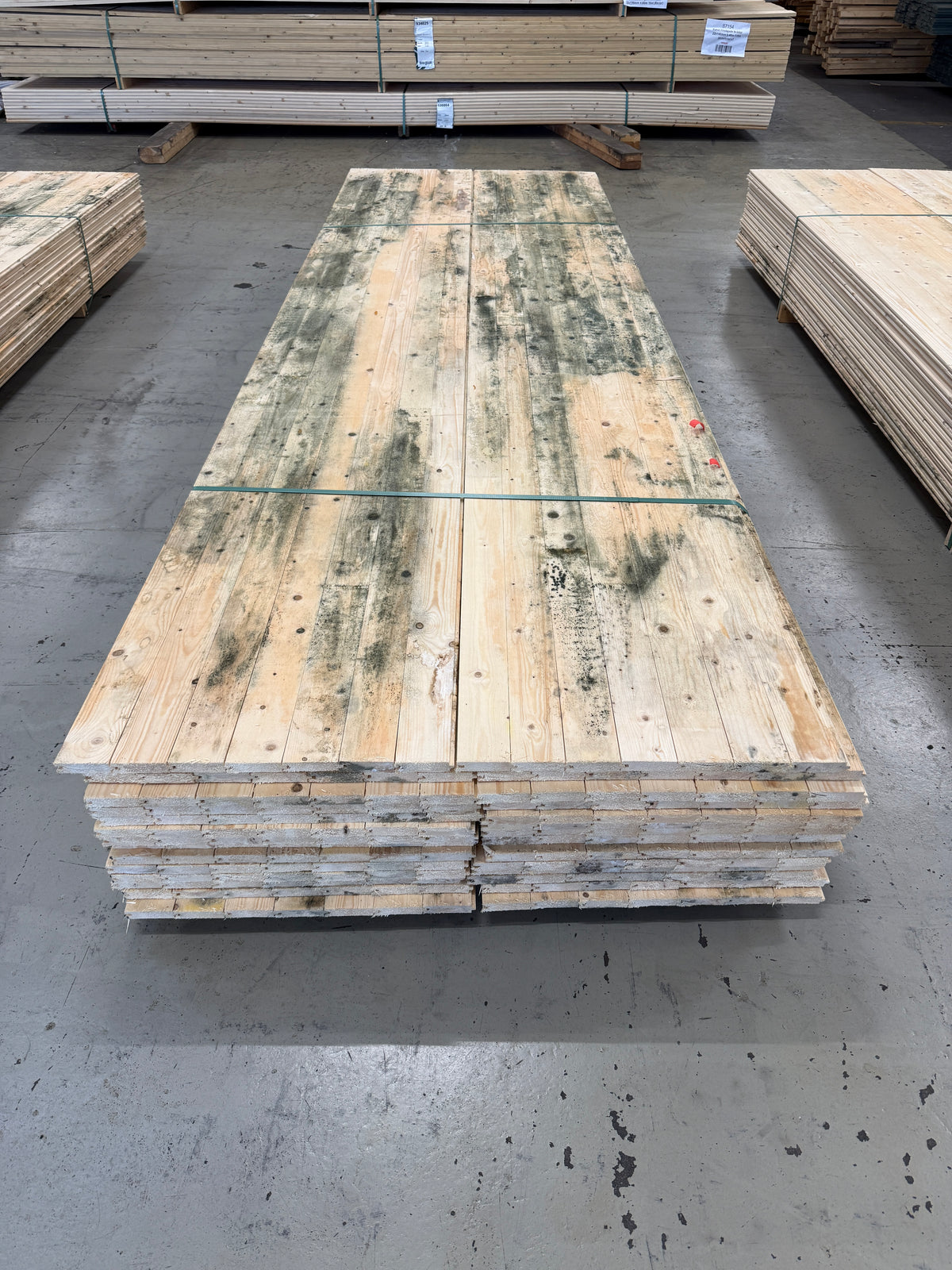 Paket Råspontluckor 20x540x3600mm 30st (Fuktskadade)