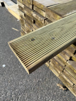 Paket Tryckimpregnerad Rillad Trall 28x120mm, 144st 3,90m