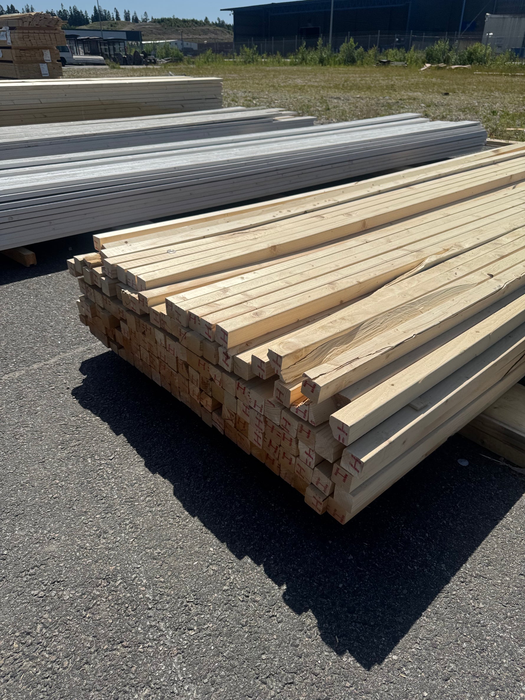Paket Reglar 45x45 mm, 135 st 3,59 m