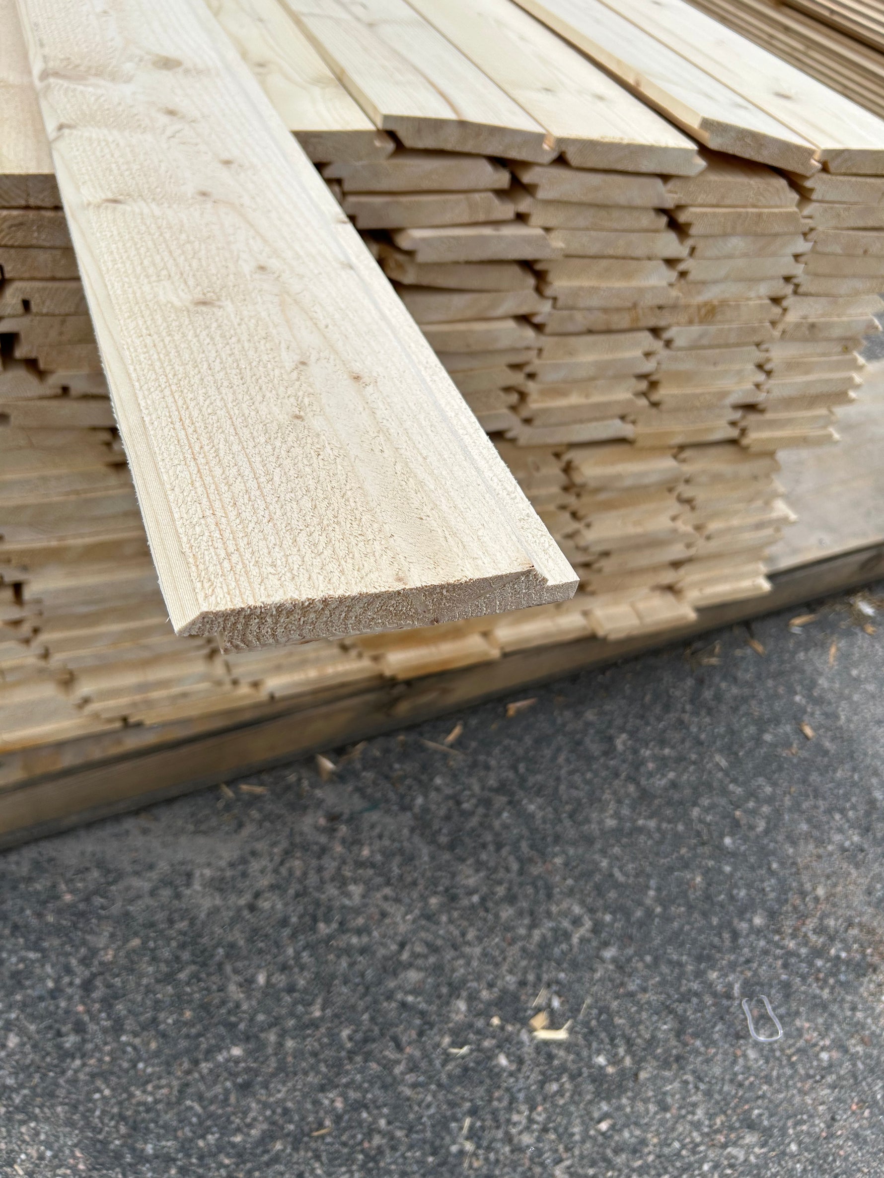 Paket Dubbelfas Halvspont 22x145mm 3,90m 175st Obehandlad