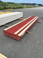 Paket Enkelfas Ändspont 22x120mm 4,20m 102st Grundmålad