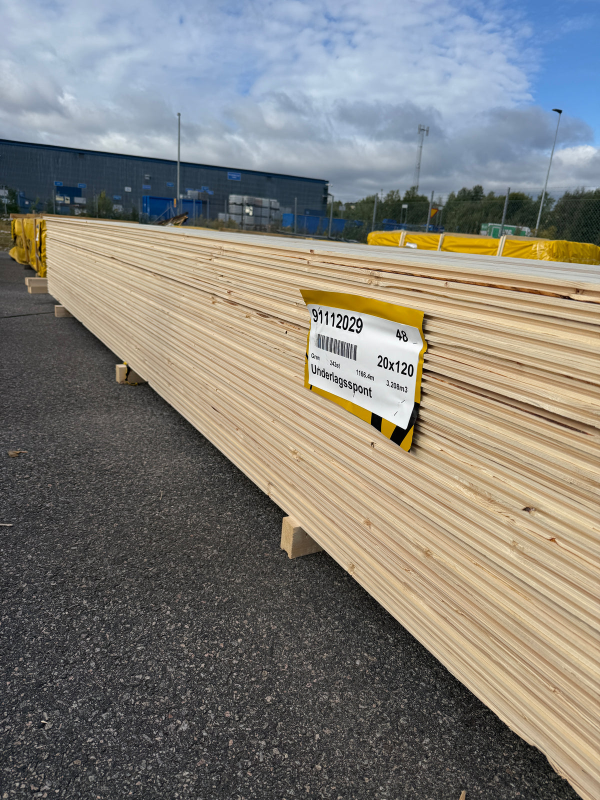 Parti Råspont 20x120mm 4,80 m – 243 st