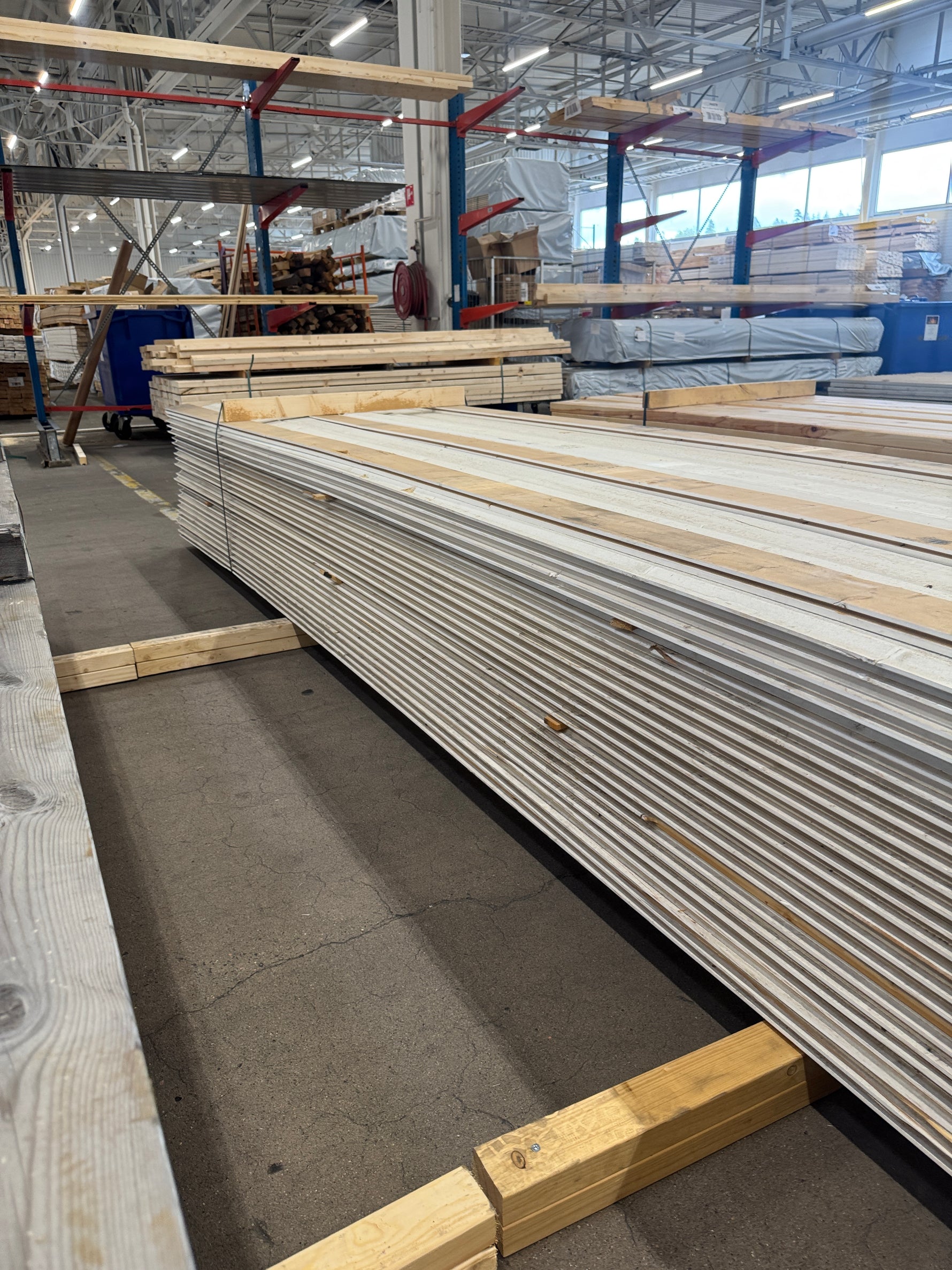 Paket Ytterpanel 22x120mm 5,385m – 220 st Vit