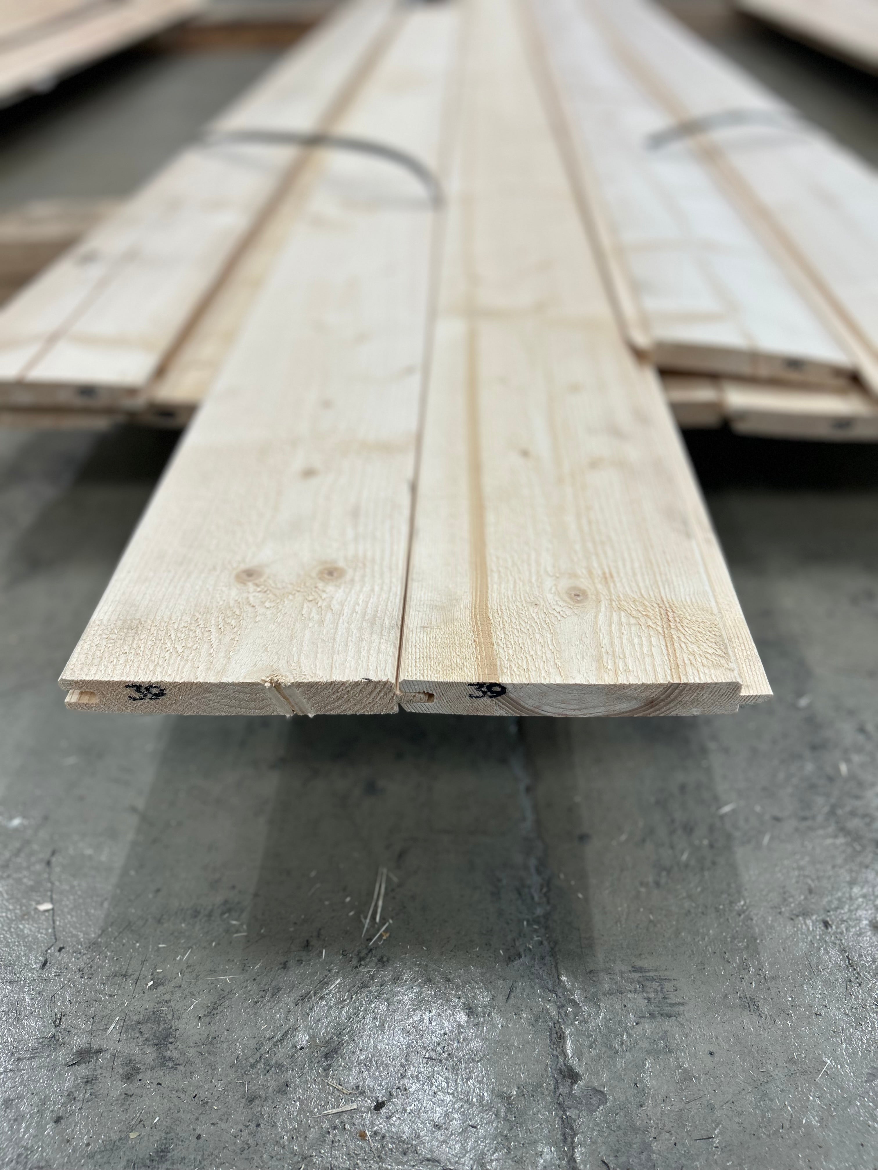 Paket Ytterpanel 22x170mm 11st 3.90m