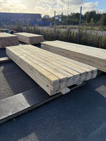 Paket Ohyvlade Reglar 47x150mm (3,30–3,60m) 49st Fuktskadat