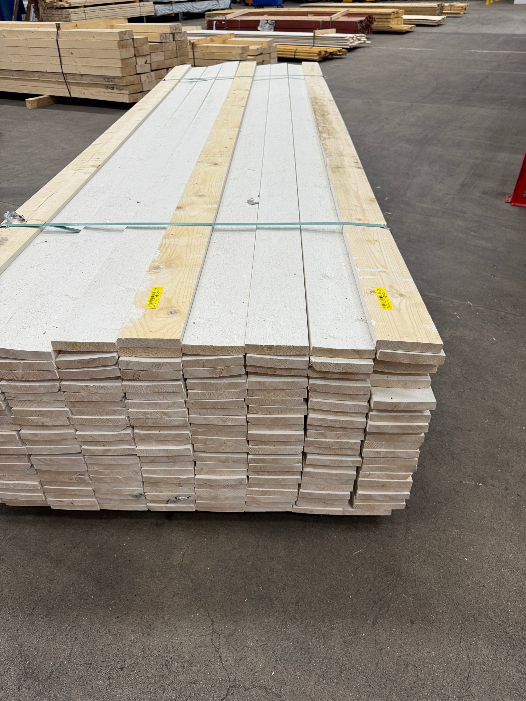 Paket Finsågad Panel 22x120mm 3,60m – 192 st Vit