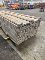 Paket Finsågad Panel 28x145mm- 4.20m, 129st vit/ljusgrå - Spirec