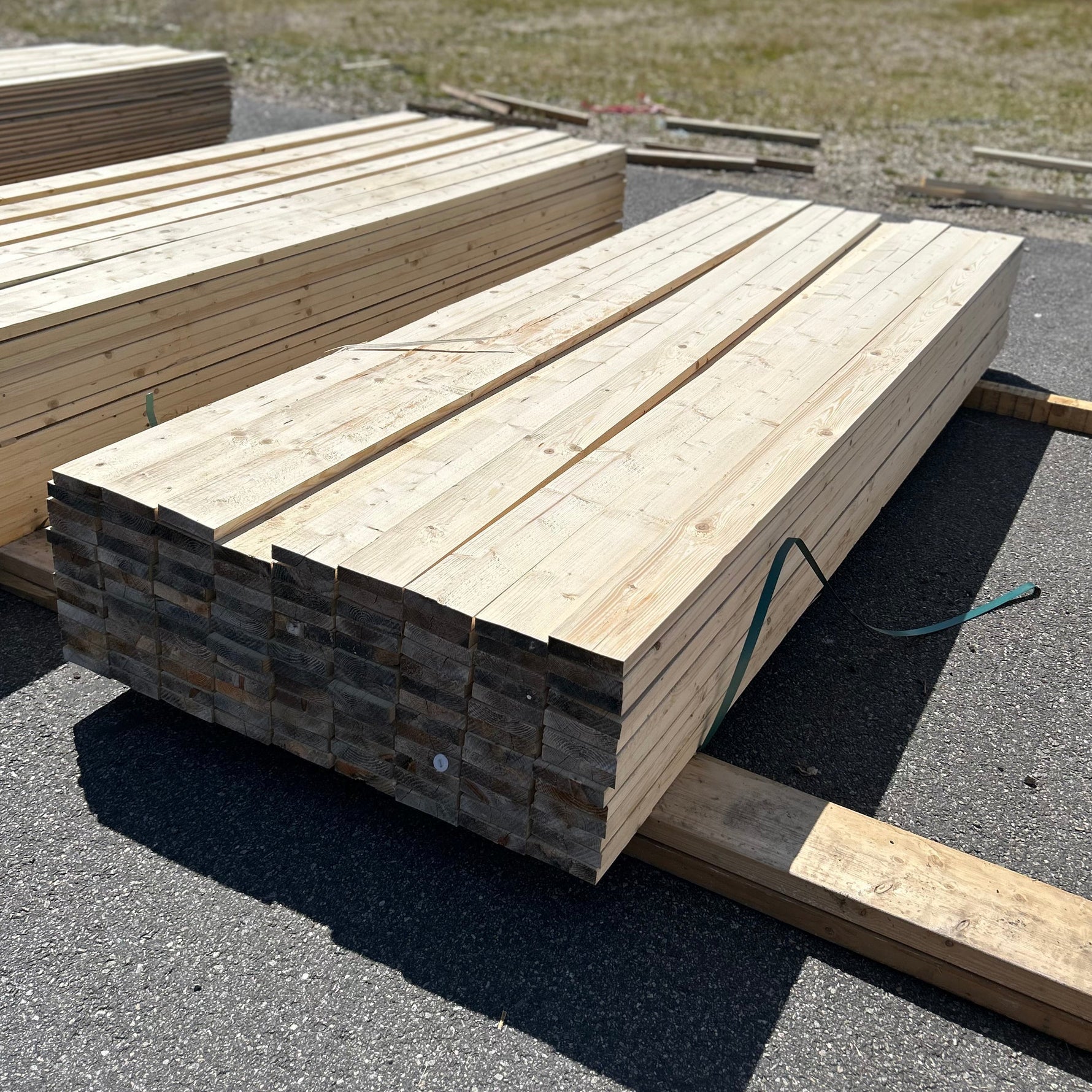Paket Finsågade Brädor 28x120mm 3.0m 116st Obehandlade