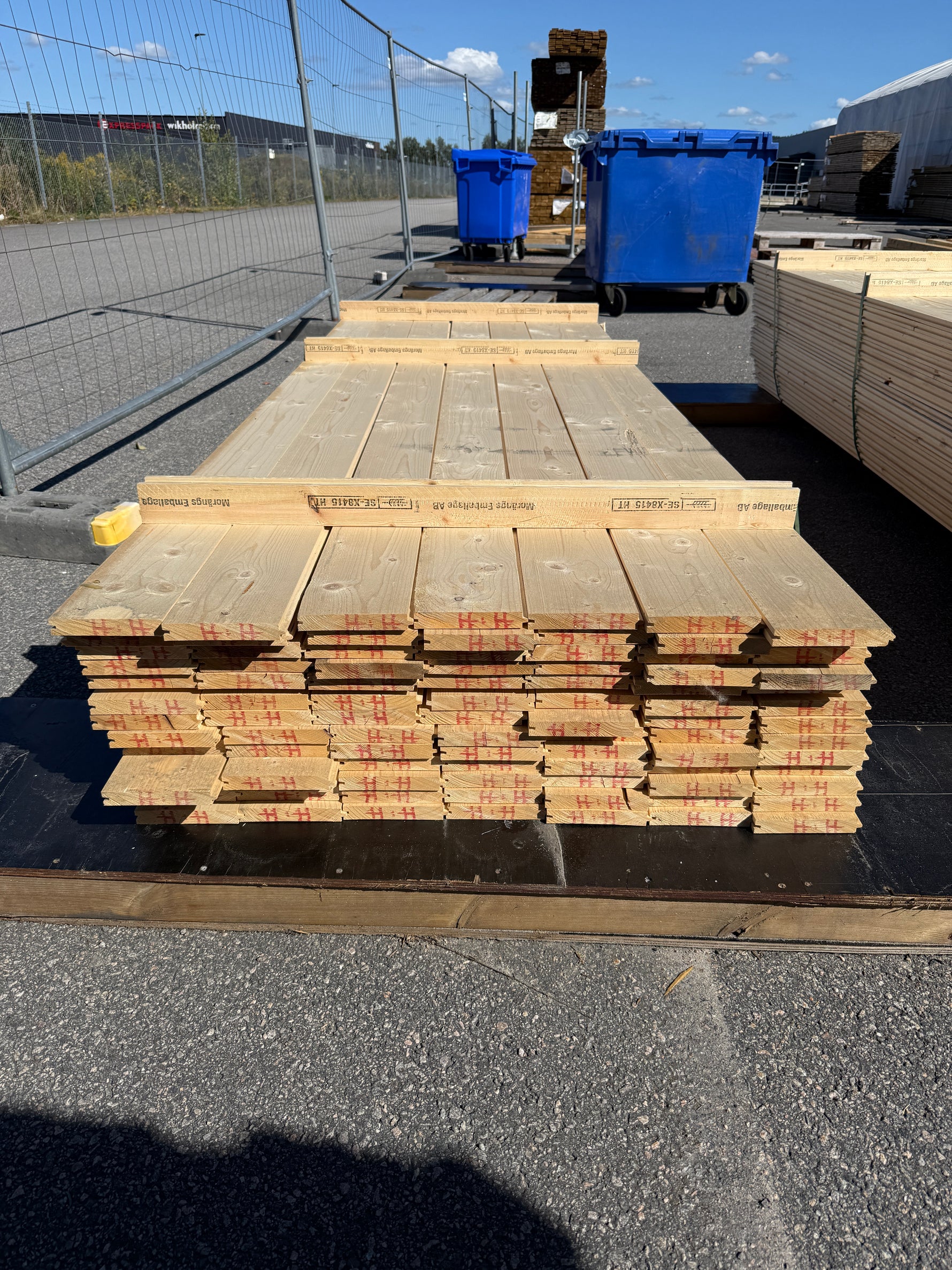Parti Råspont/ luckämne 23x145mm 3,00m- 91st Gran