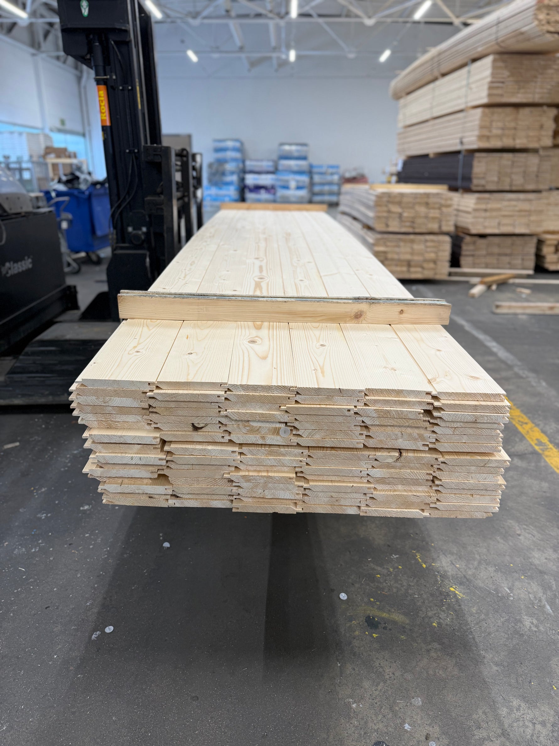 Paket Spontpanel 21x170mm 4.80m 90st (Obehandlad) - Spirec
