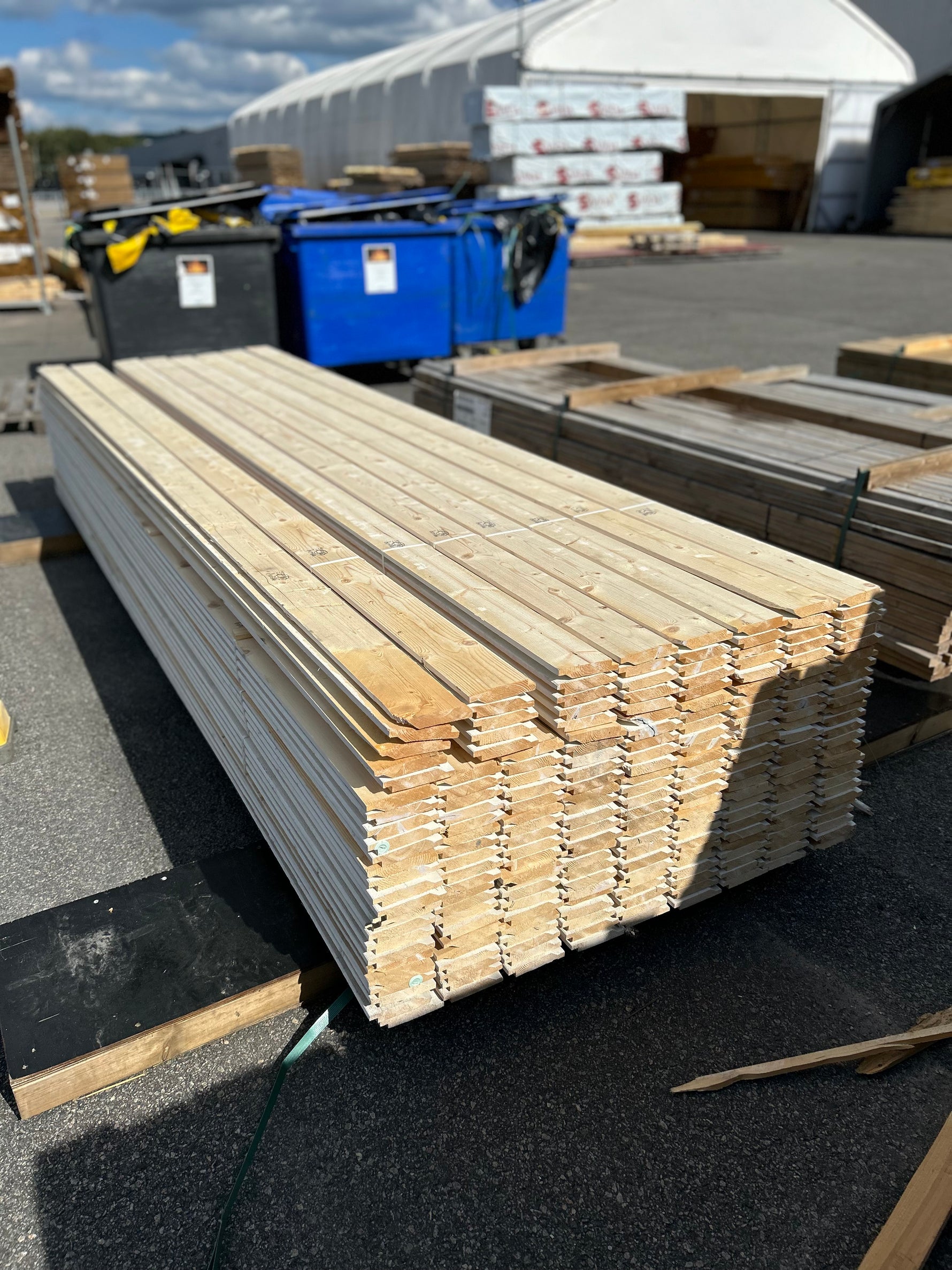 Paket Enkelfas Halvspont 22x120mm 3,60m 220st Grundmålade