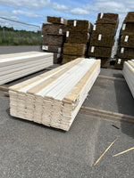 Paket Dubbelfas Halvspont 22x145mm 4.50-4.80m 140st Grundmålad