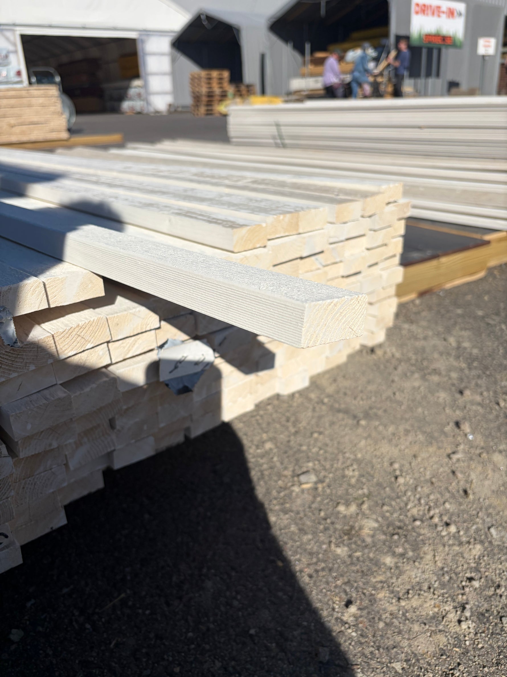 Parti Lockläkt 22x45mm, 190st 3.60m- Grundmålad