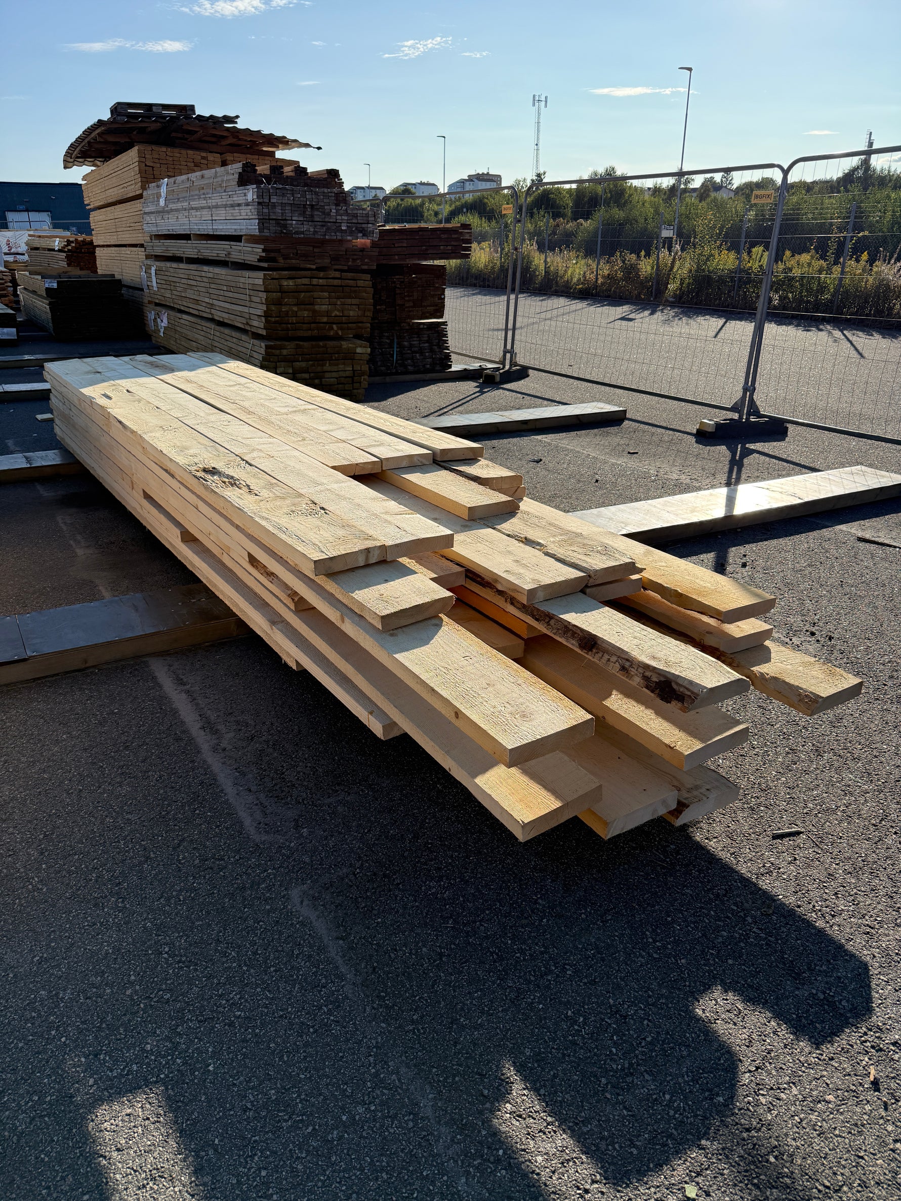 Paket Ohyvlade Reglar 47x225mm 50st (3.60-5.40m)