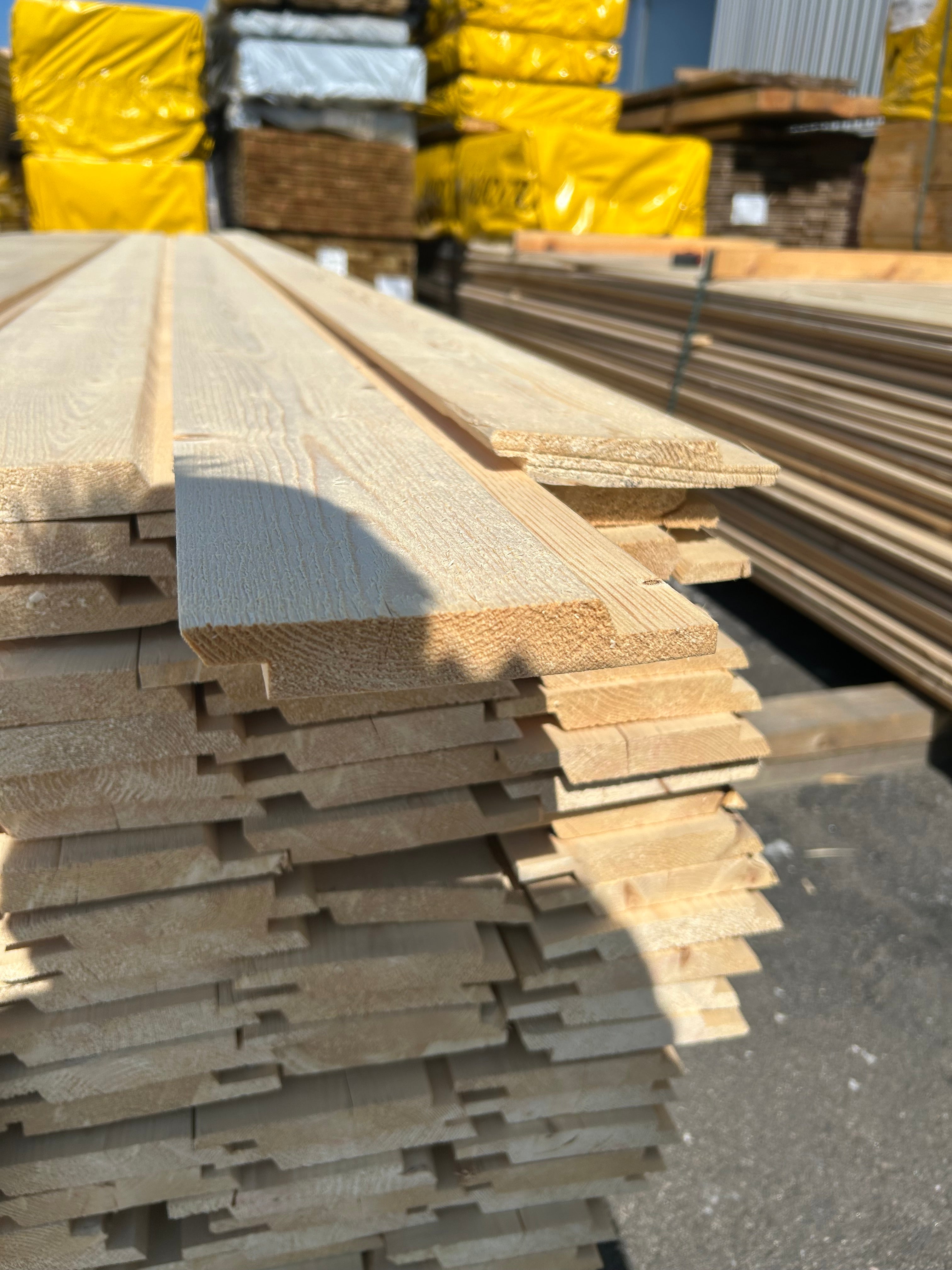 Paket Ytterpanel 22x145mm 3.60m 182st obehandlad