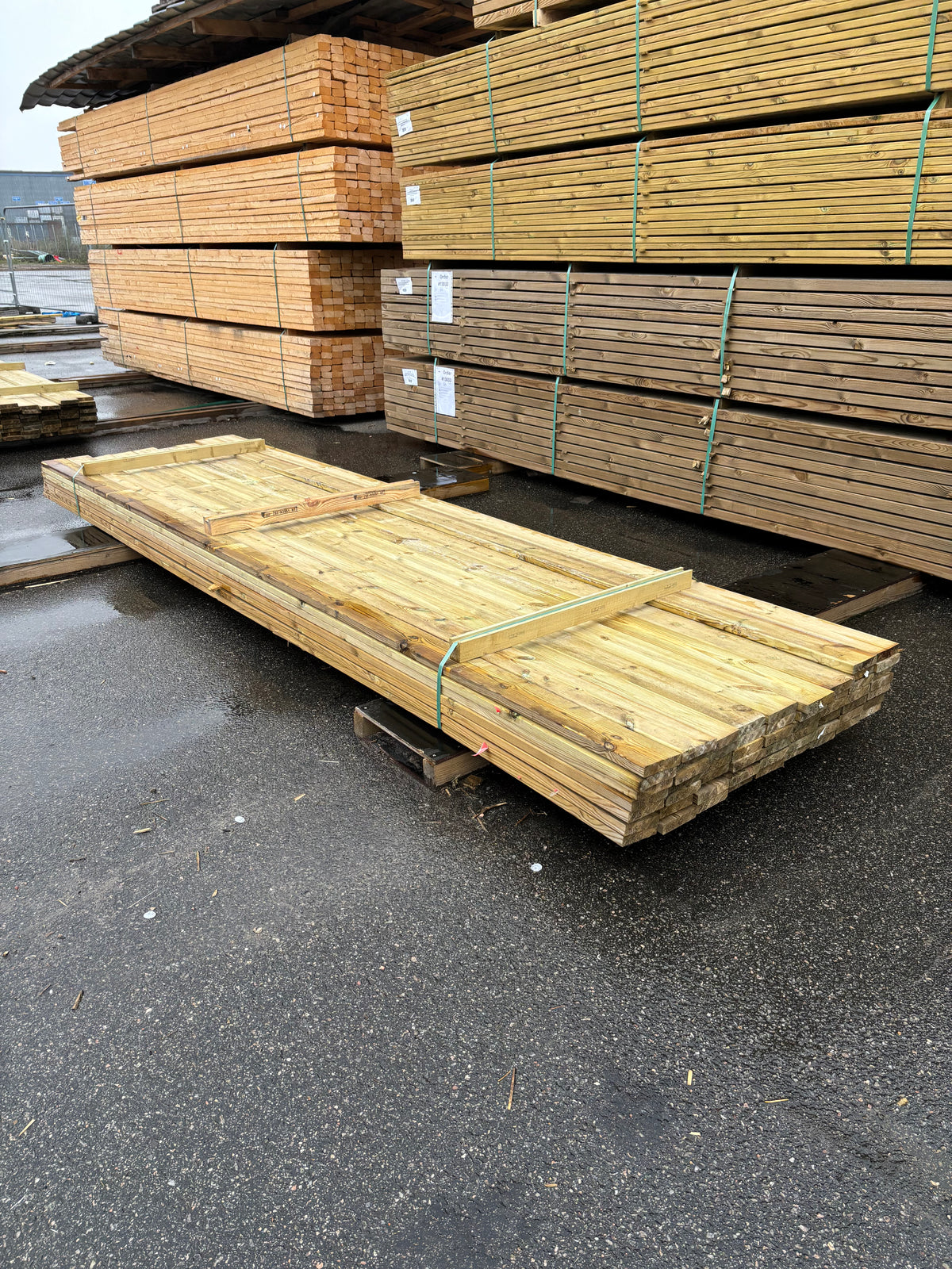 Paket Tryckimpregnerad Trall 28x120mm 4,20m 58st