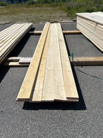 Paket Finsågade Brädor 28x145mm 5.10m 7st Obehandlade