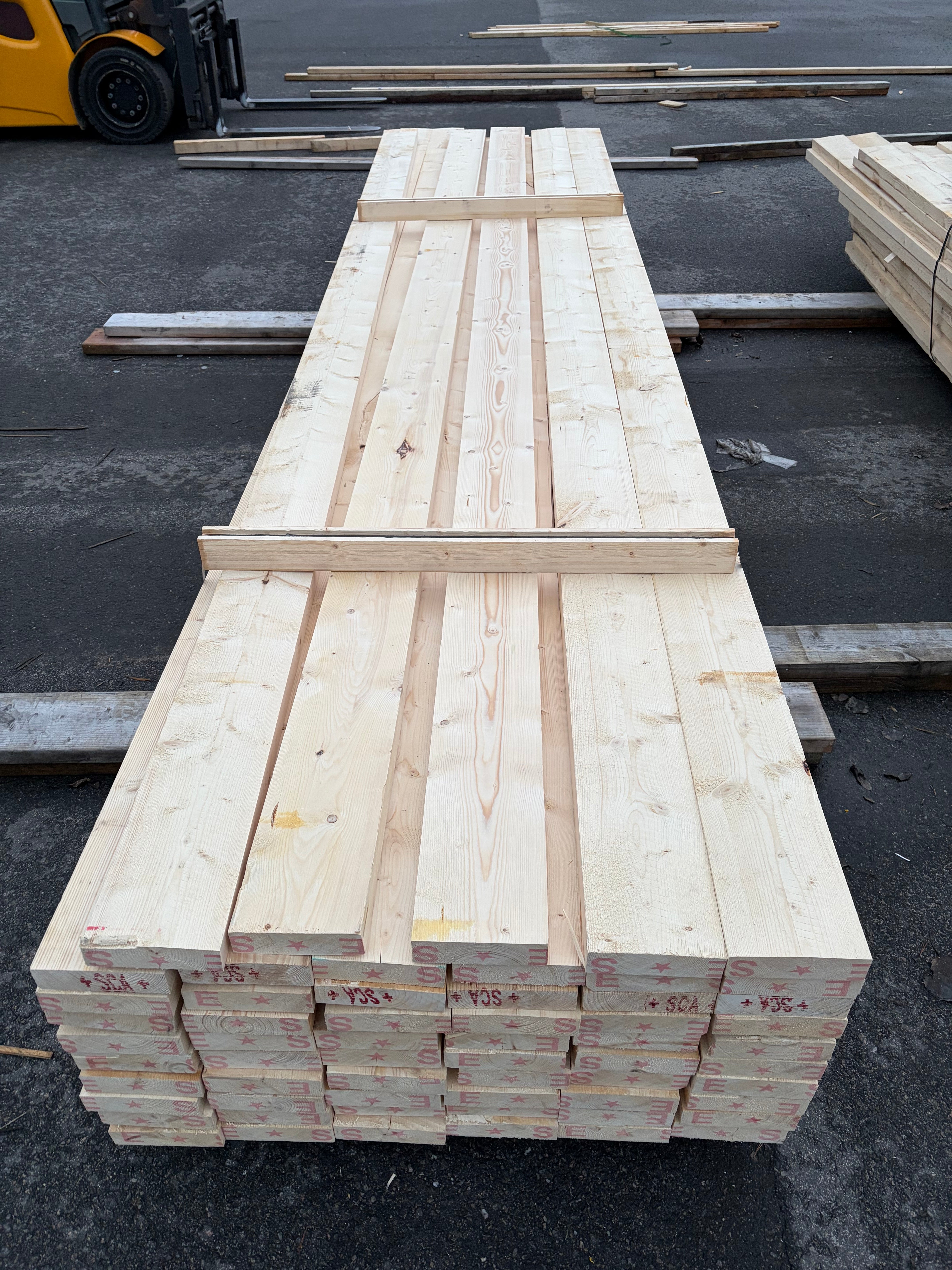 Paket reglar 47x175, 58 st 4.20–5.10 m (ohyvlade)