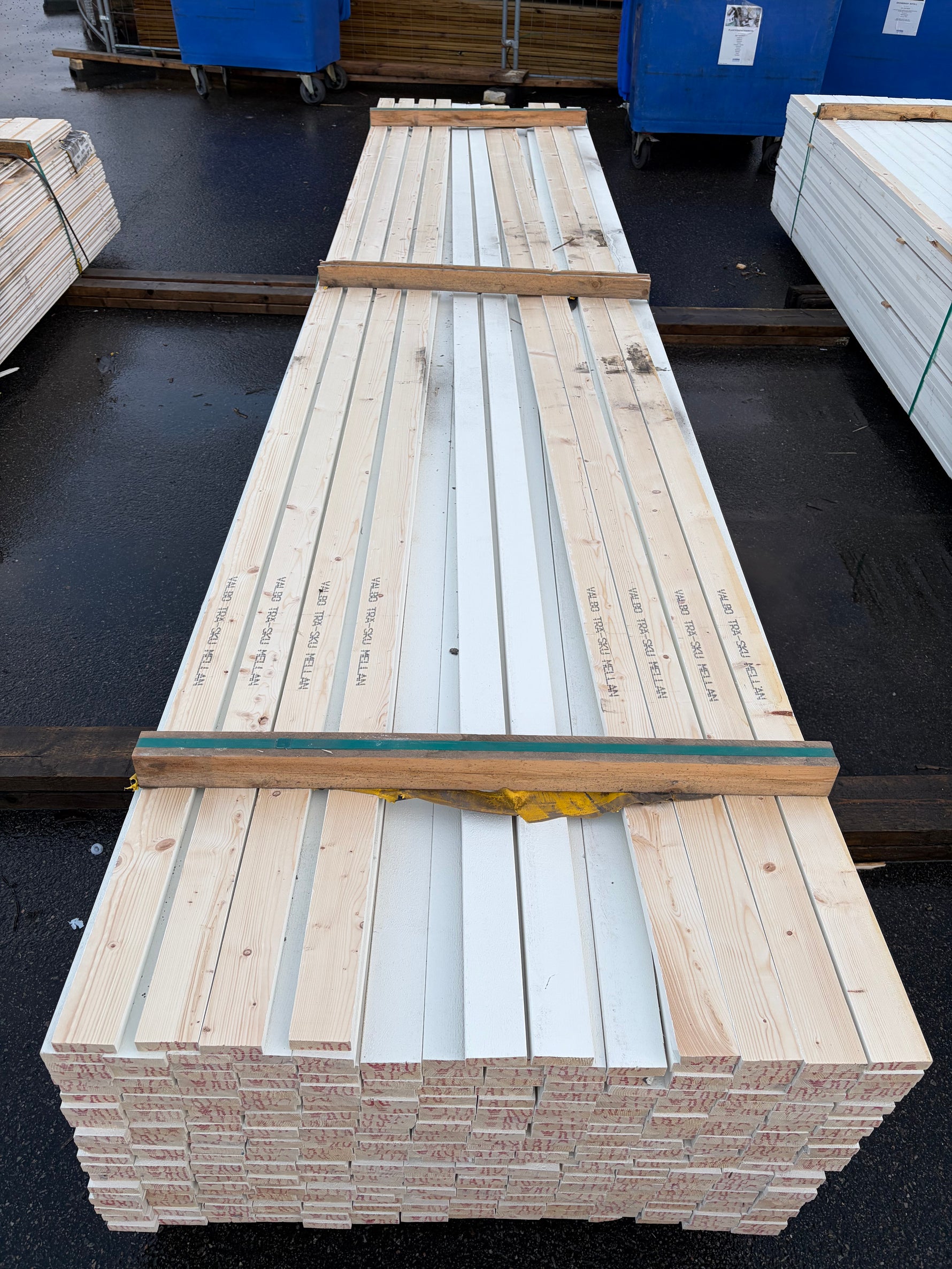 Paket Råplan Klyvsida Mellanstruken 22x70mm- 4.80, 340st - Spirec
