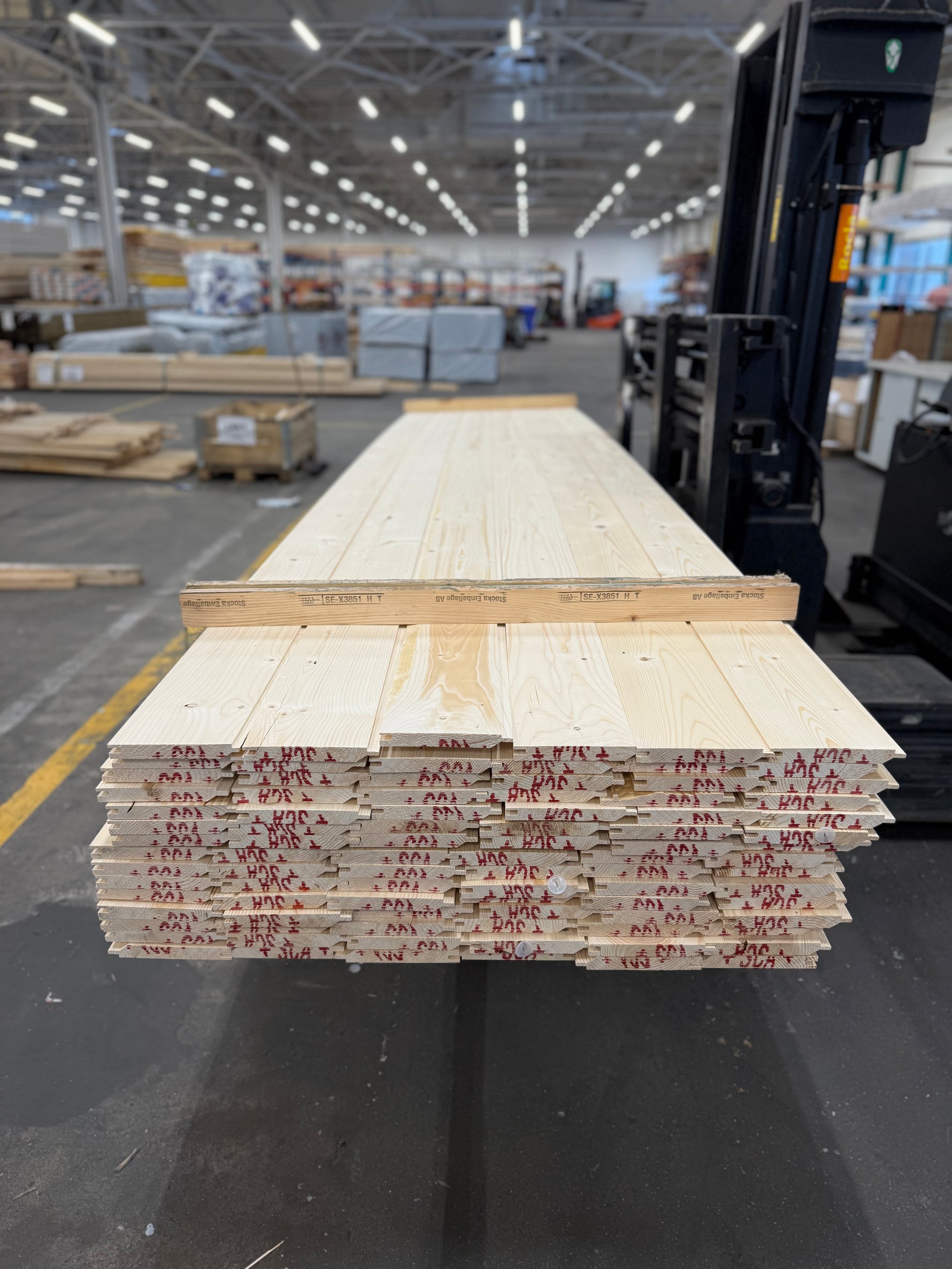 Paket Spontpanel 21x170mm 4.80m 90st (Obehandlad) - Spirec