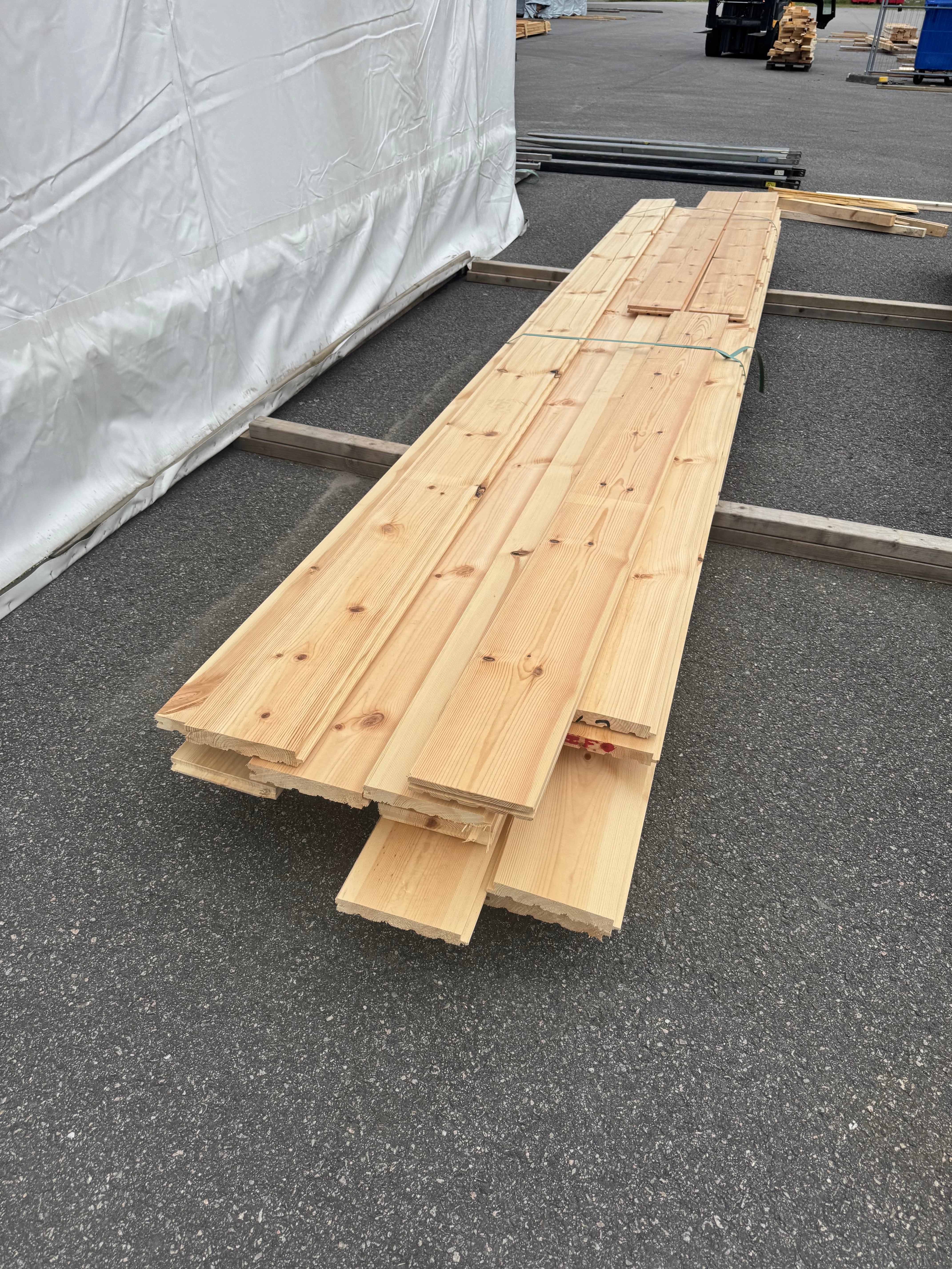 Paket Golv – Blandade Dimensioner (28 st / 2,38–4,50 m)