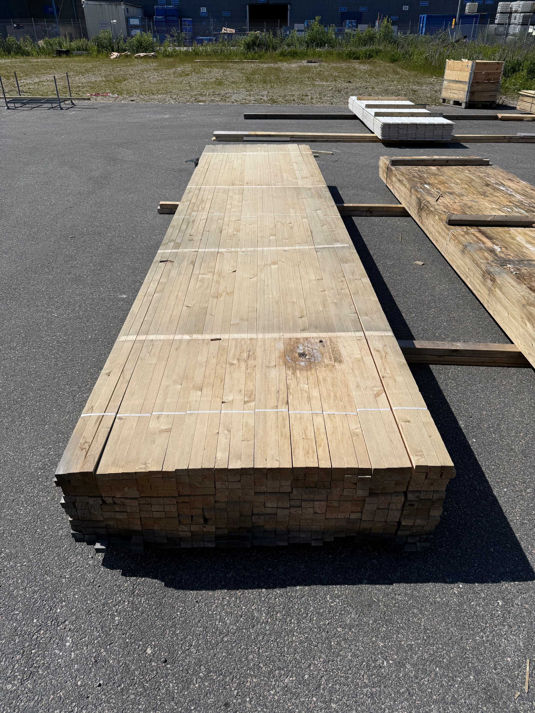 Paket Läkt 25x36mm, 360st 4.80m- Fuktskadat
