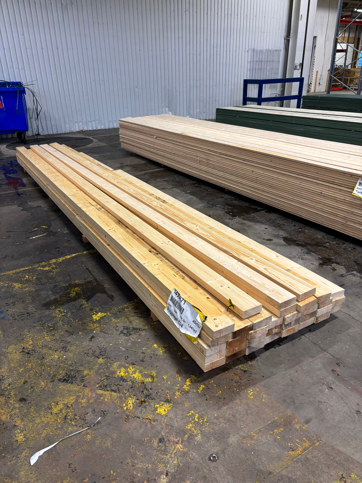 Paket Reglar 45×120 mm (3,30–5,40m) – 34 st