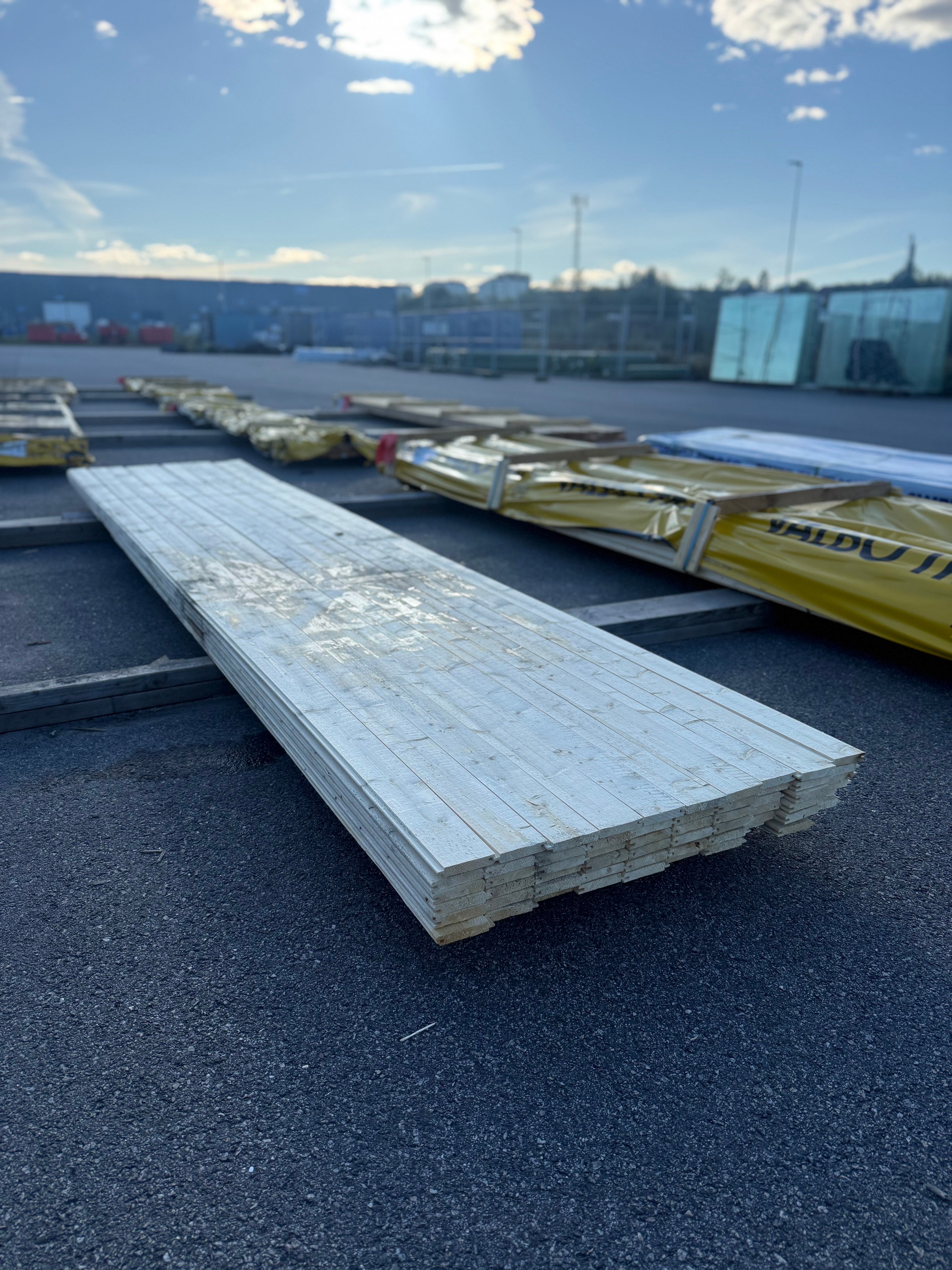 Paket Dubbelfasspont 17x95 – 60 st (4,50 m, gran)
