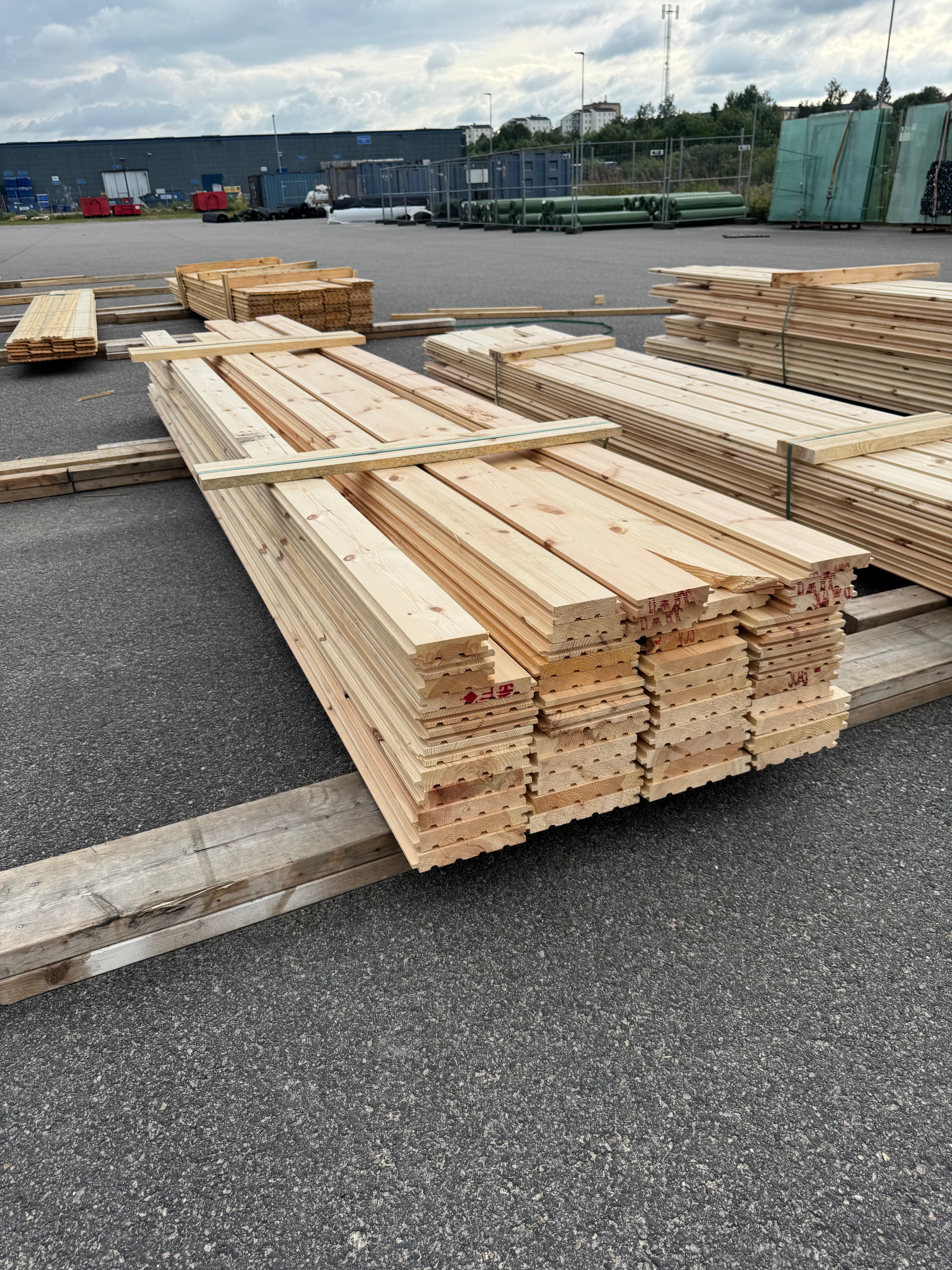 Paket Golv – Blandade Dimensioner (50 st / 3,0–4,2 m)