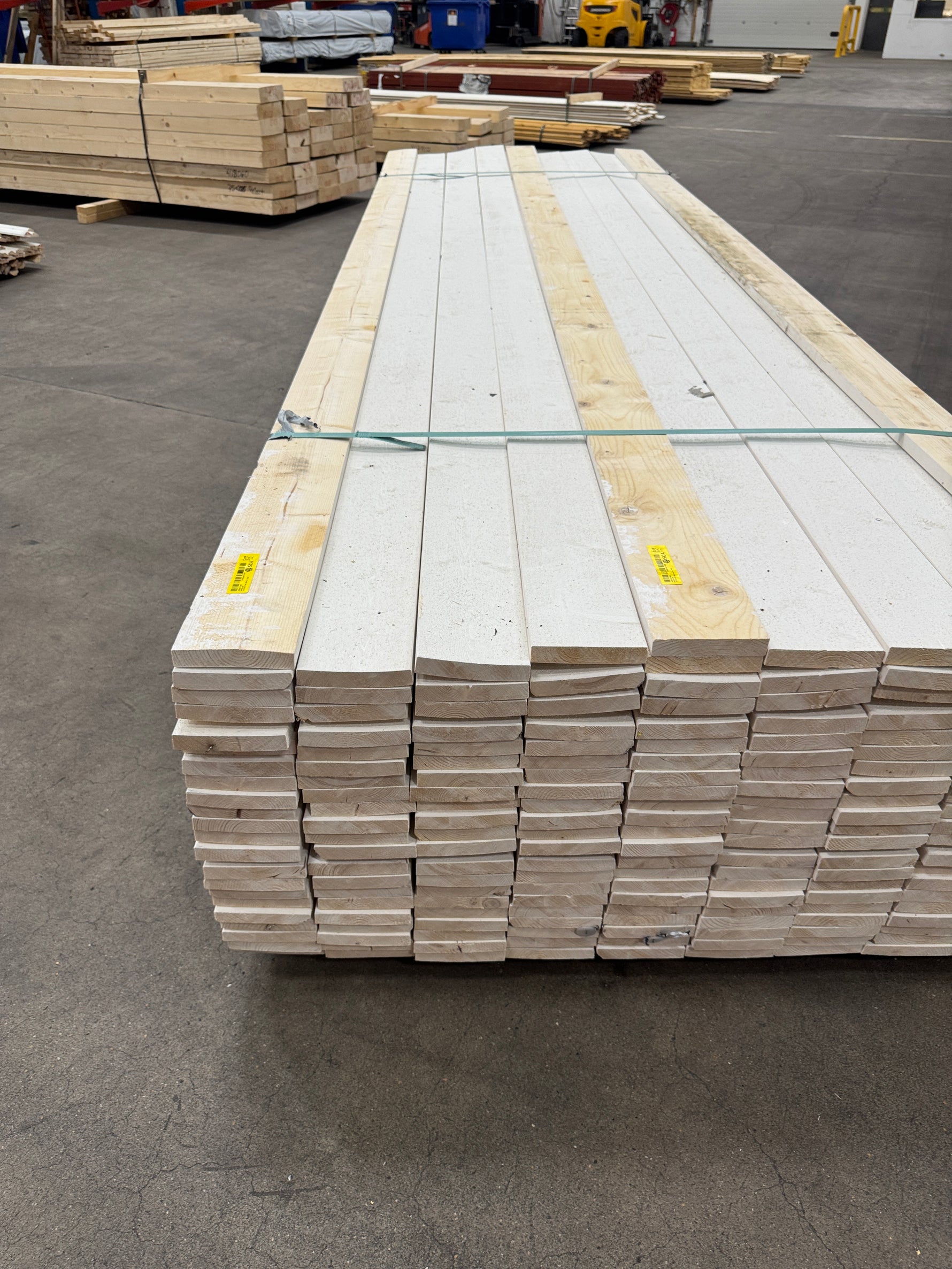 Paket Finsågad Panel 22x120mm 3,60m – 192 st Vit