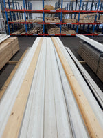 Paket Ytterpanel 22x120mm 5,385m – 220 st Vit
