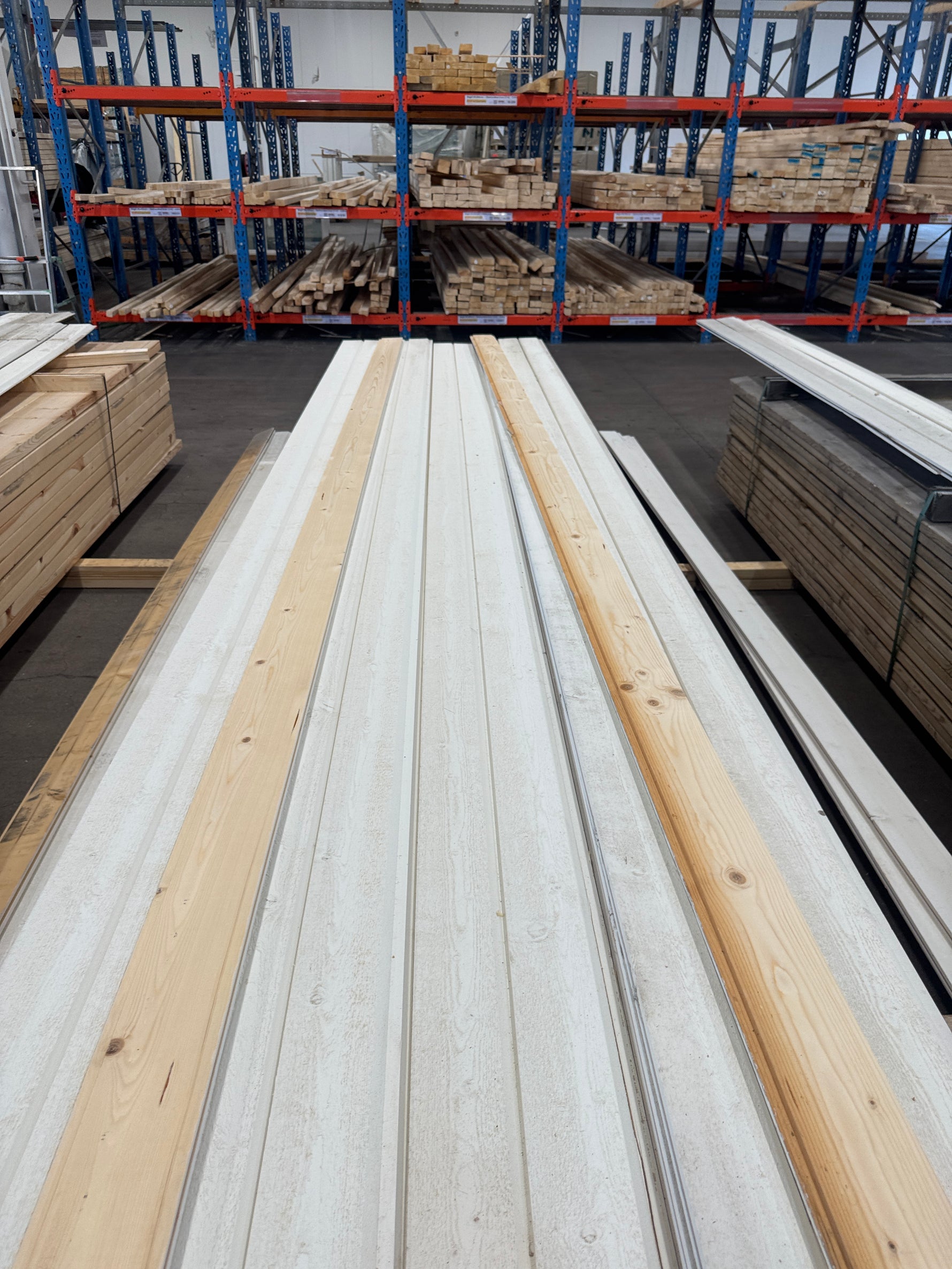 Paket Ytterpanel 22x120mm 5,385m – 220 st Vit