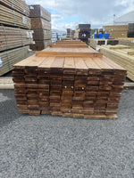 Paket Brunimpregnerad Trall 28x120mm 4.80m 153st Andra- sortering