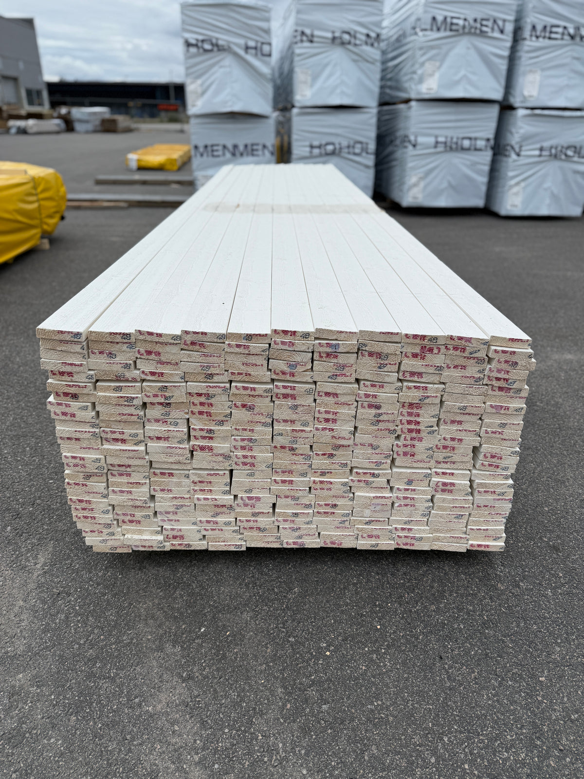 Paket Finsågade Brädor 22x95 mm – 4,80m 275st (Mellanstrukna)