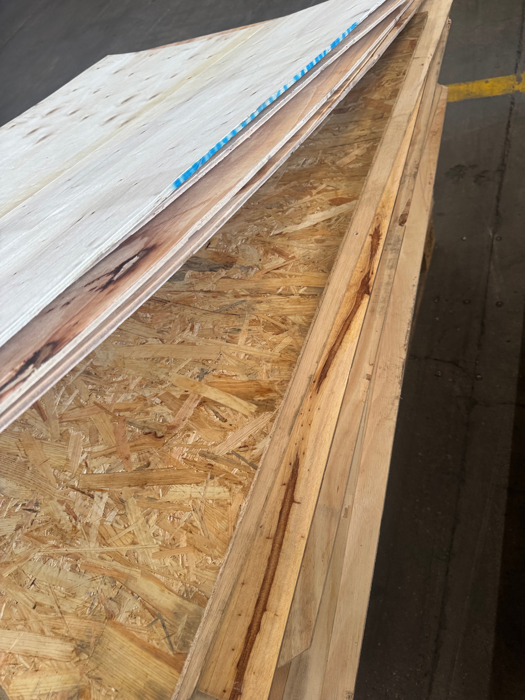 Pall OSB & Plywood – ca 70 skivor
