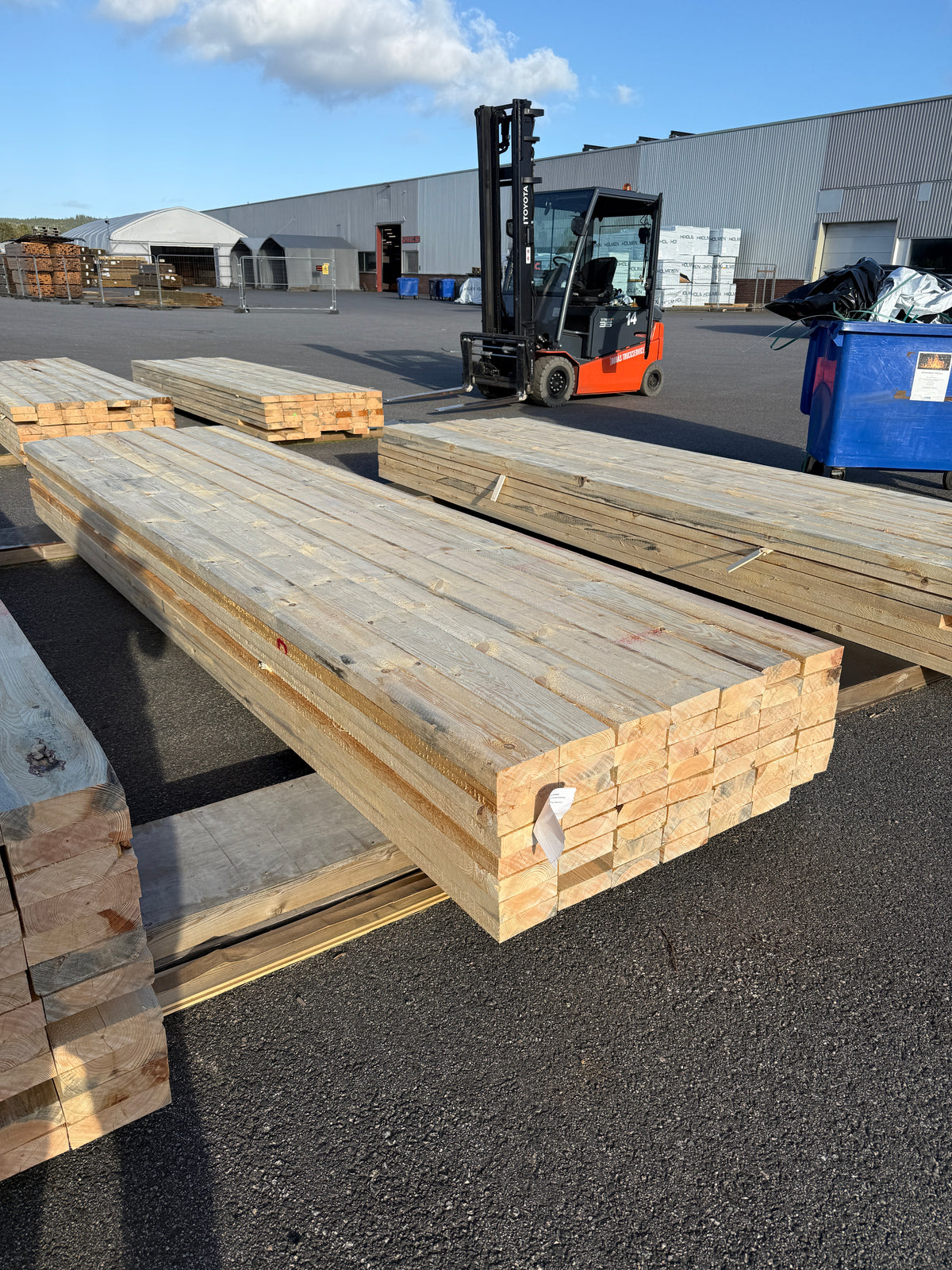 Paket Ohyvlade Reglar 47x150mm (3.90-4.20m) 56st