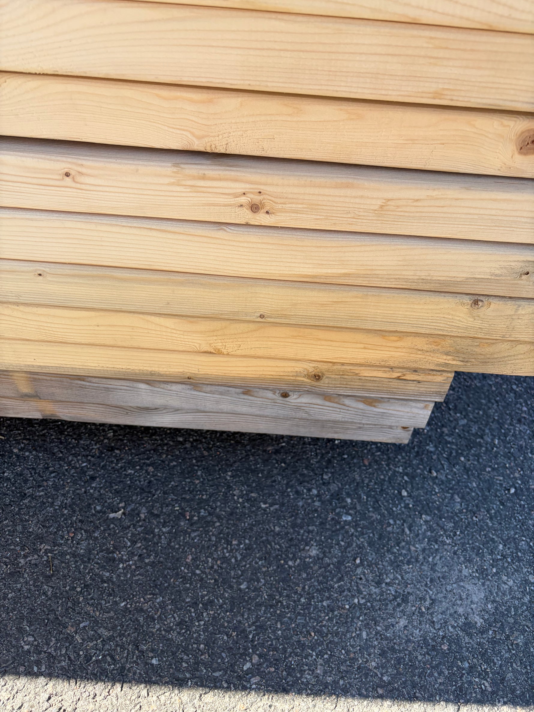 Paket Reglar 45x120mm 4,80m 117st C24 Väderbitet