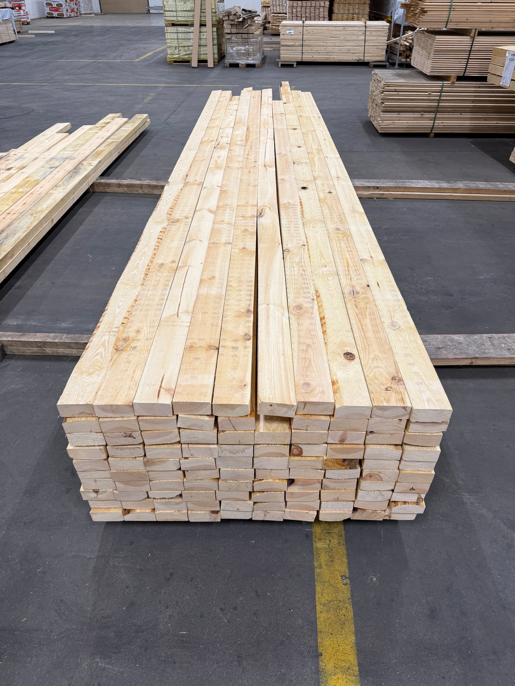 Paket Ohyvlade Reglar 47x100mm (4.20-5.40m) 100st- Furu