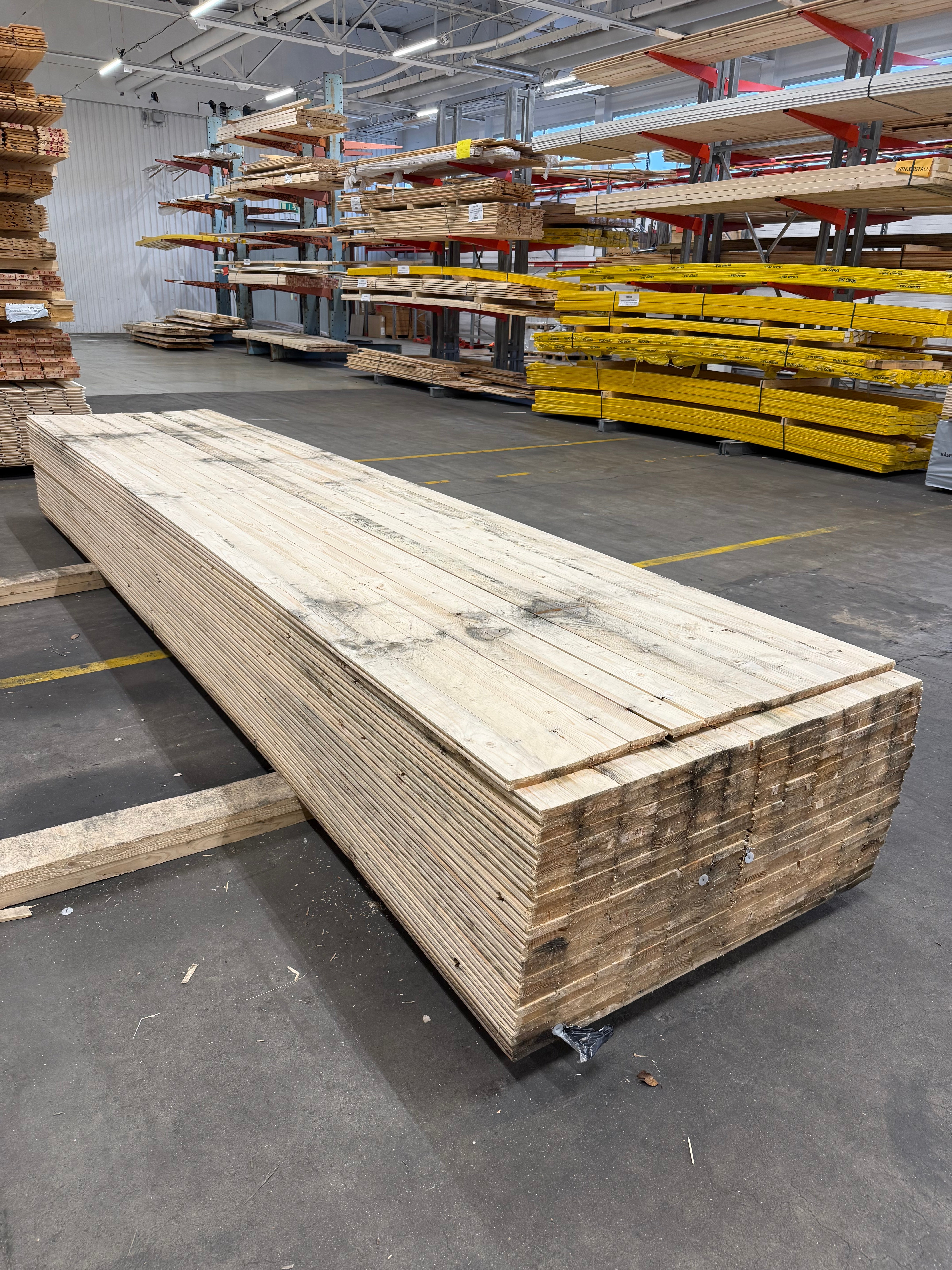 Paket Råspontluckor 20mm- 5.40m 52st (Mögligt)