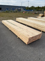 Paket Hyvlade Furu Brädor 36x148mm 4,20–4,50m – 63st (Andra sortering)