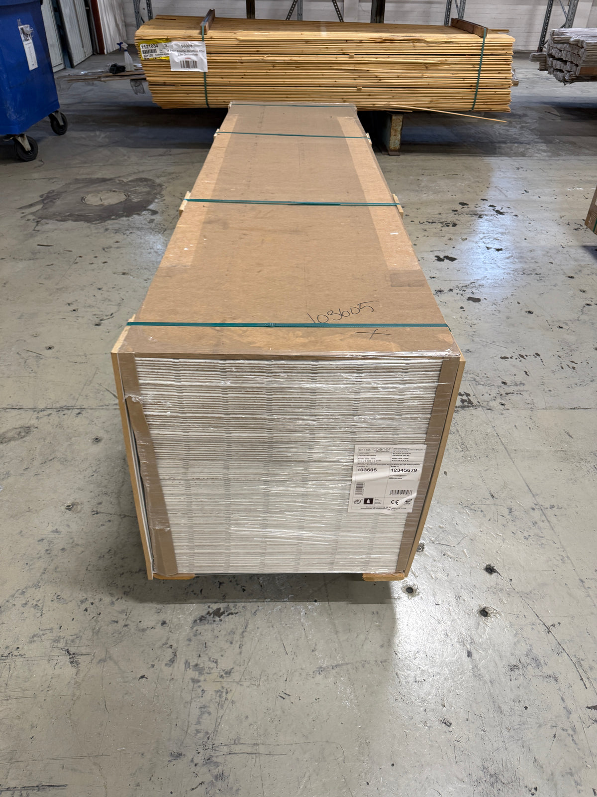 Parti Smartpanel Bomull 6x620x2390mm – 100st skivor, 148,18 m²