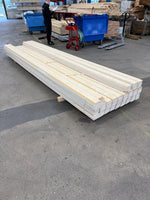 Paket Dubbelfasspont 22×120 mm 4,50 m – Grundmålad, 114 st