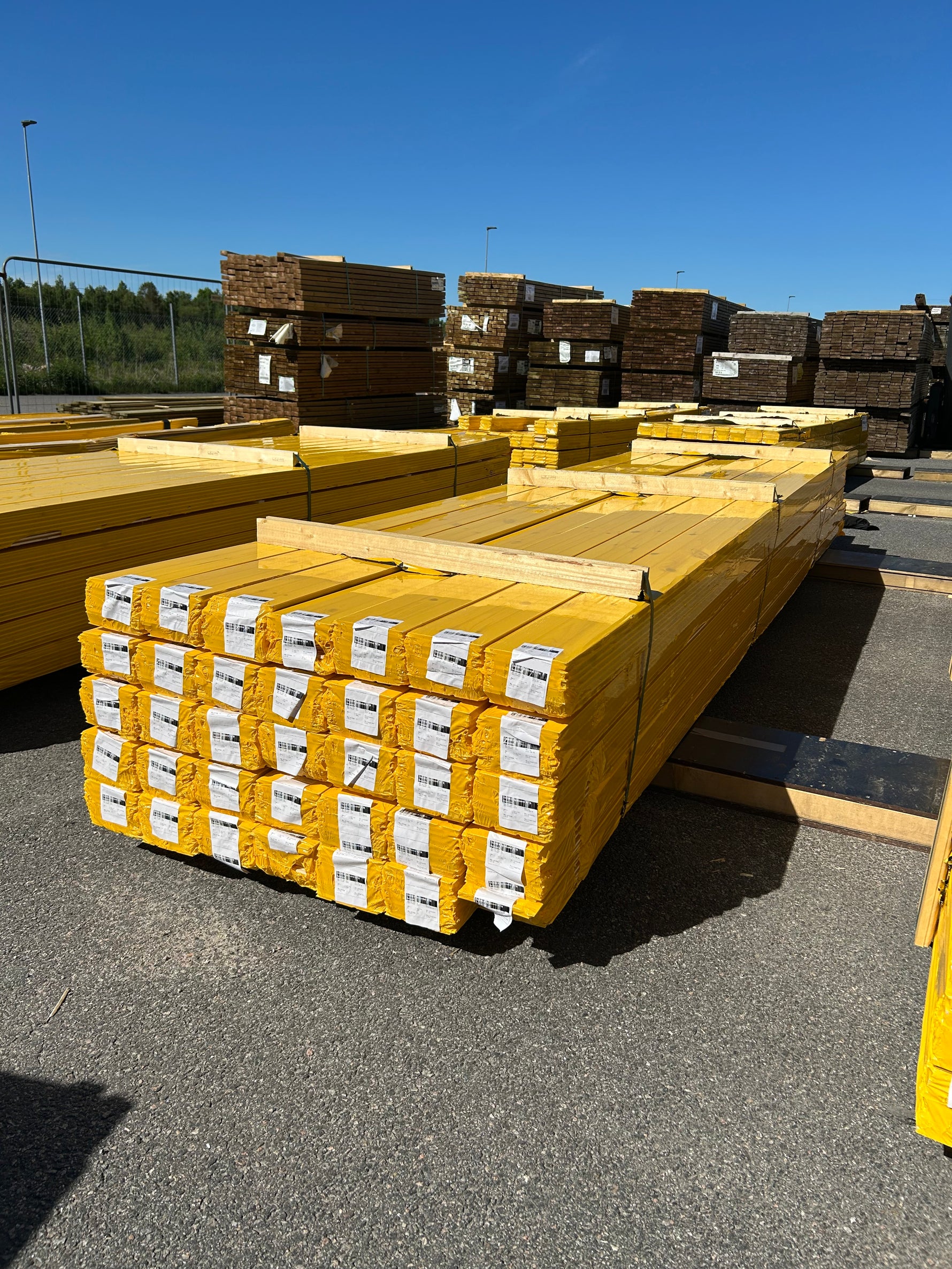 Parti Spårpanel 13x145mm Furu, 139,2kvm 4.13–4.78m (Sekunda)
