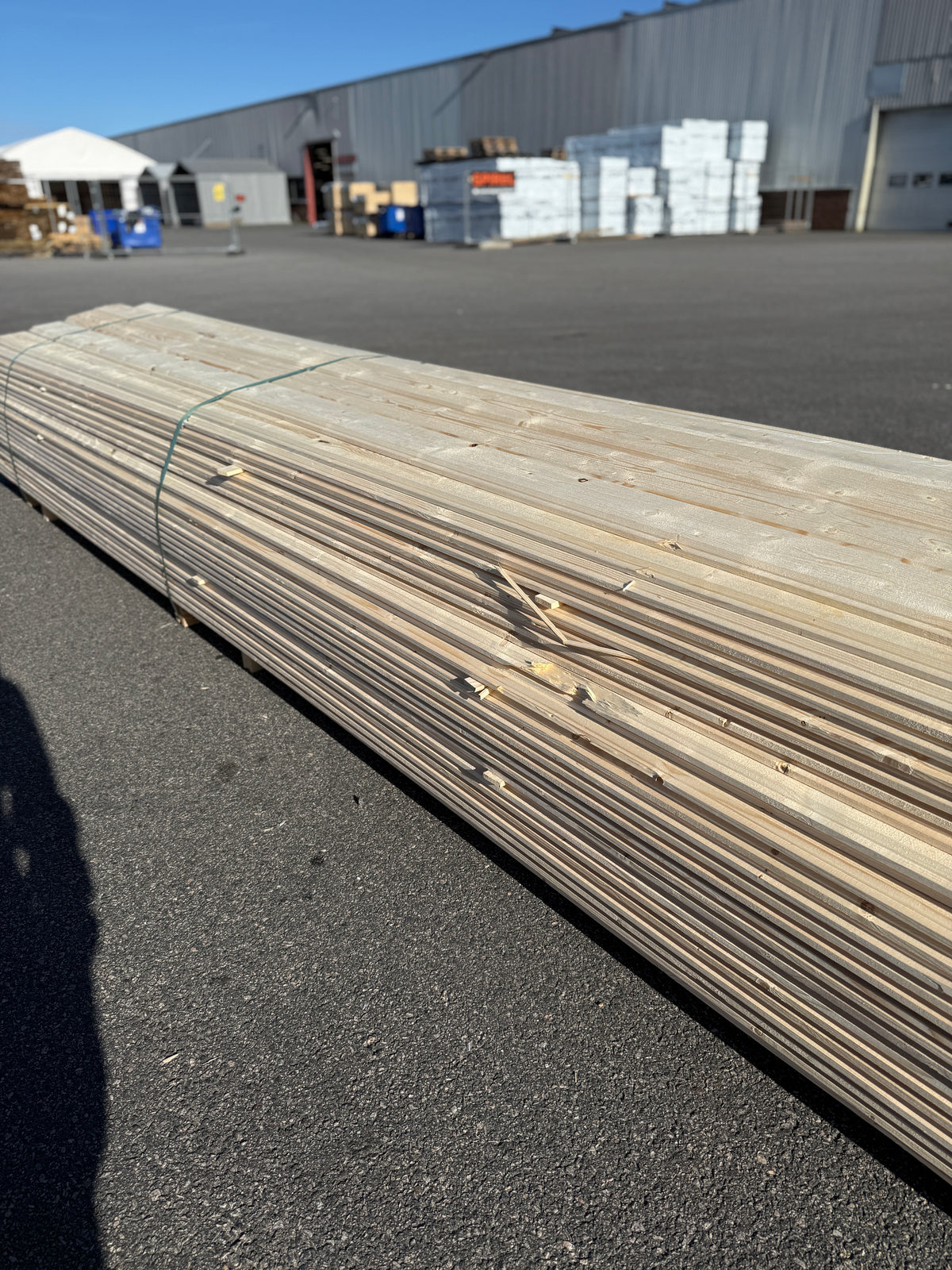 Paket Dubbelfasspont 22x145mm 5,40m 182st Obehandlade