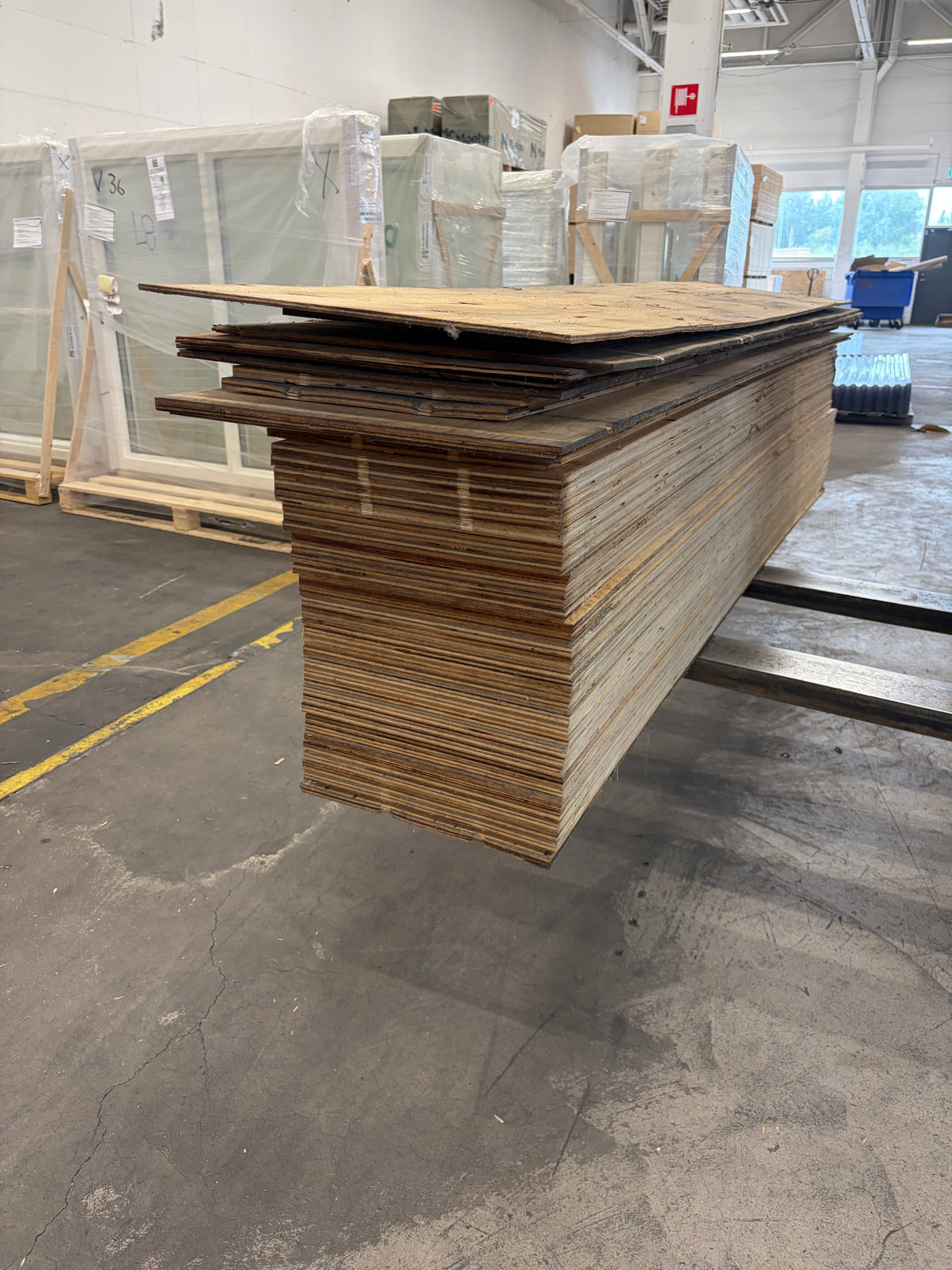 Paket plywood bitar - 47 st